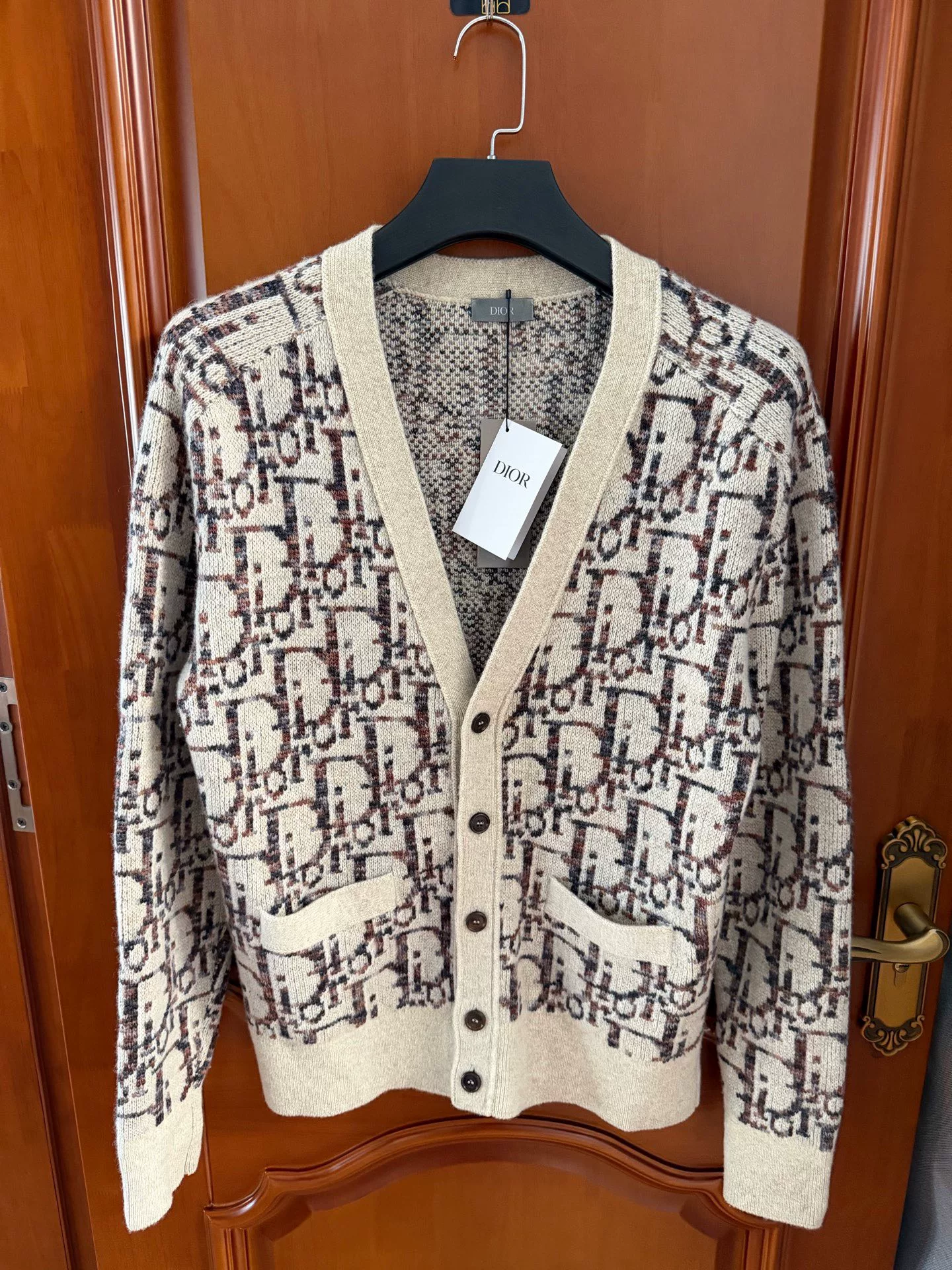 Dior Monogram Wool Cardigan