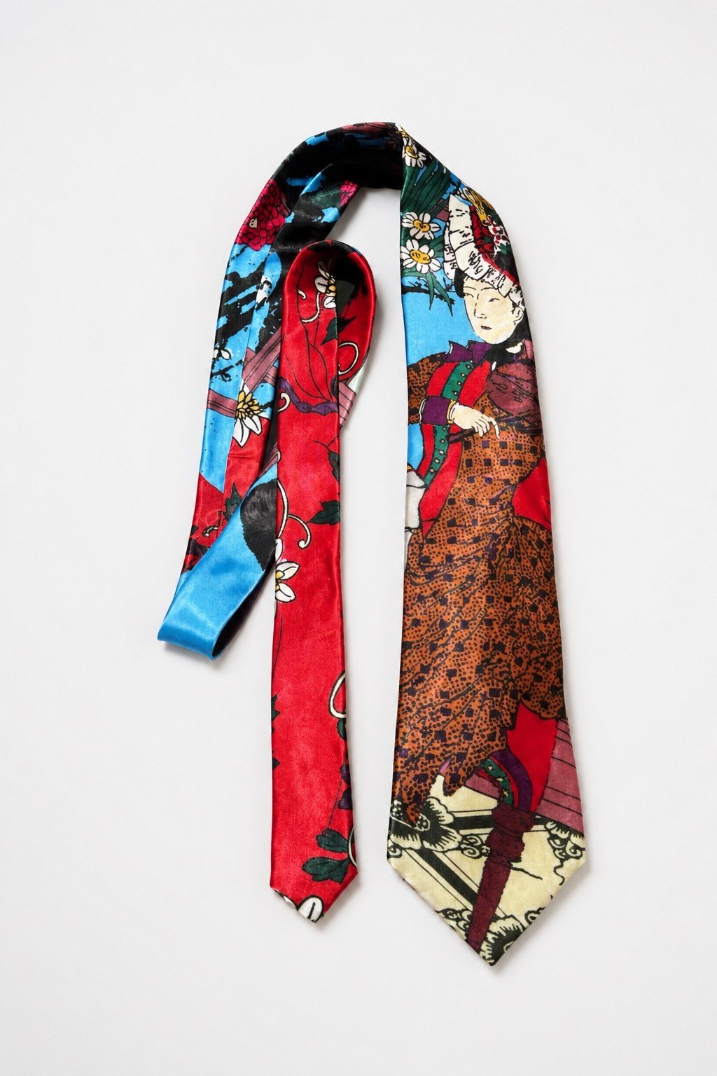 Yohji Yamamoto 95aw Rokumeikan Tie — front