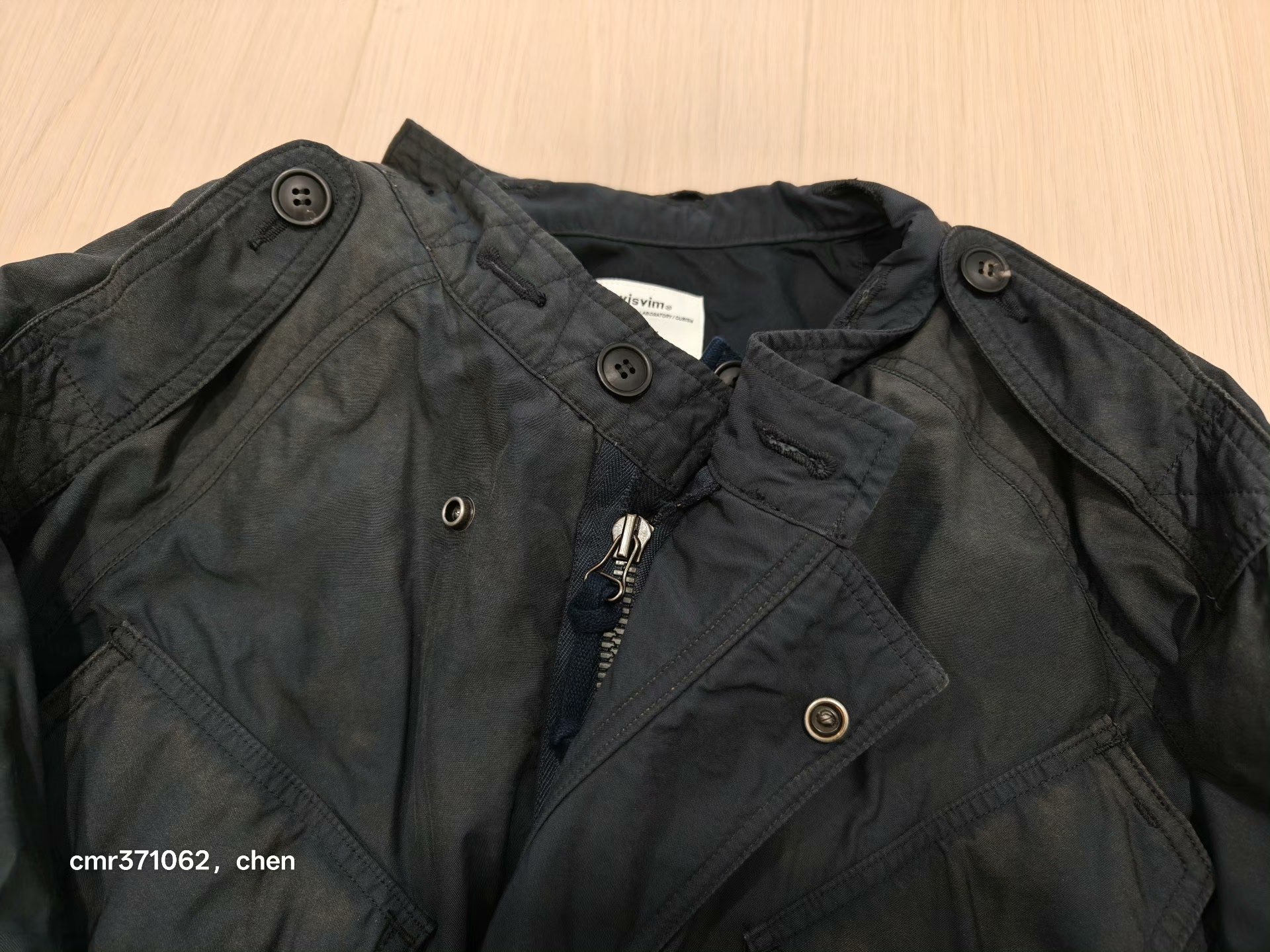 VISVIM 23SS BEGA COMBAT COAT — front