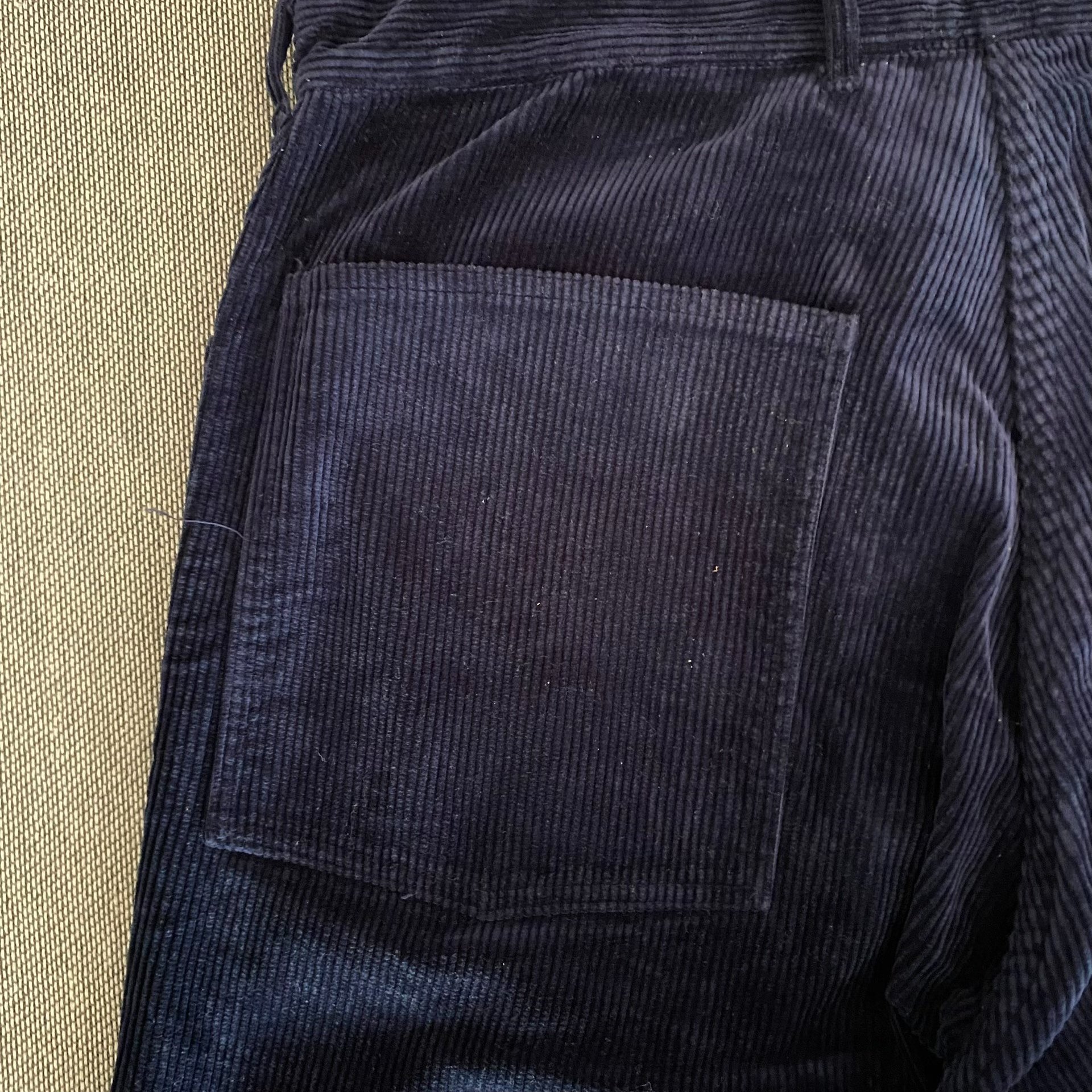 Buzz Rickson's Japanese Corduroy Military Cargo Pants — label