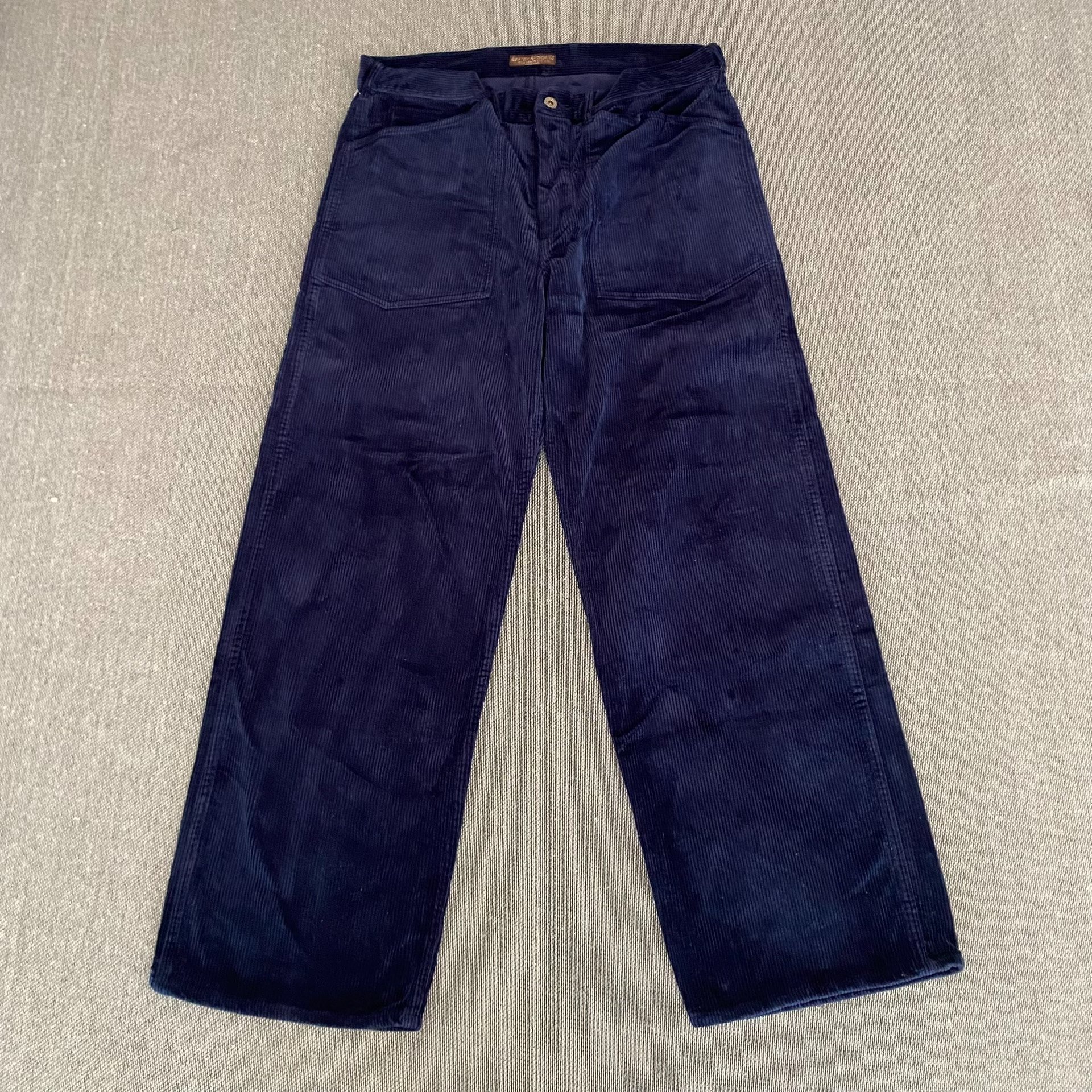 Buzz Rickson's Japanese Corduroy Military Cargo Pants — front