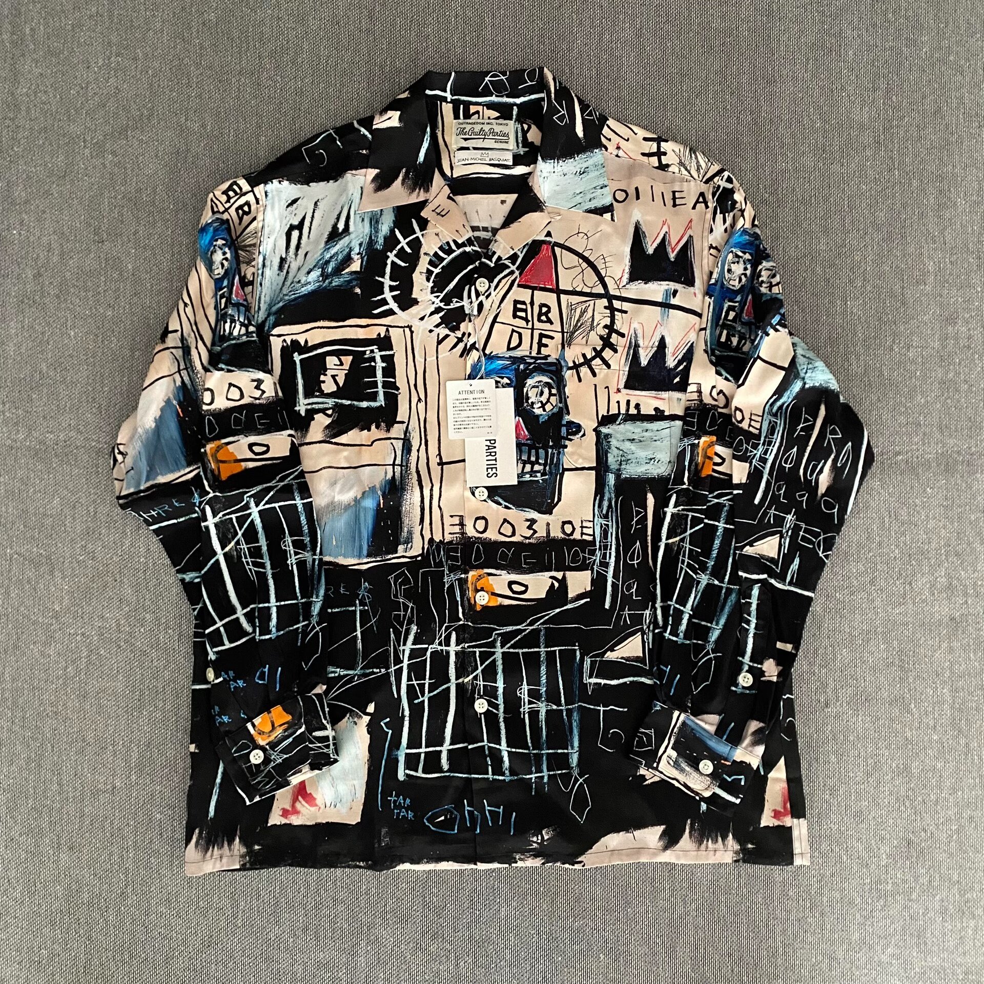 Wacko Maria Basquiat Hawaiian Shirt