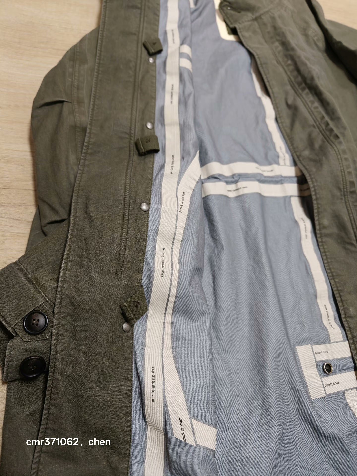 VISVIM 25SS Six Five Fishtail Parka — detail