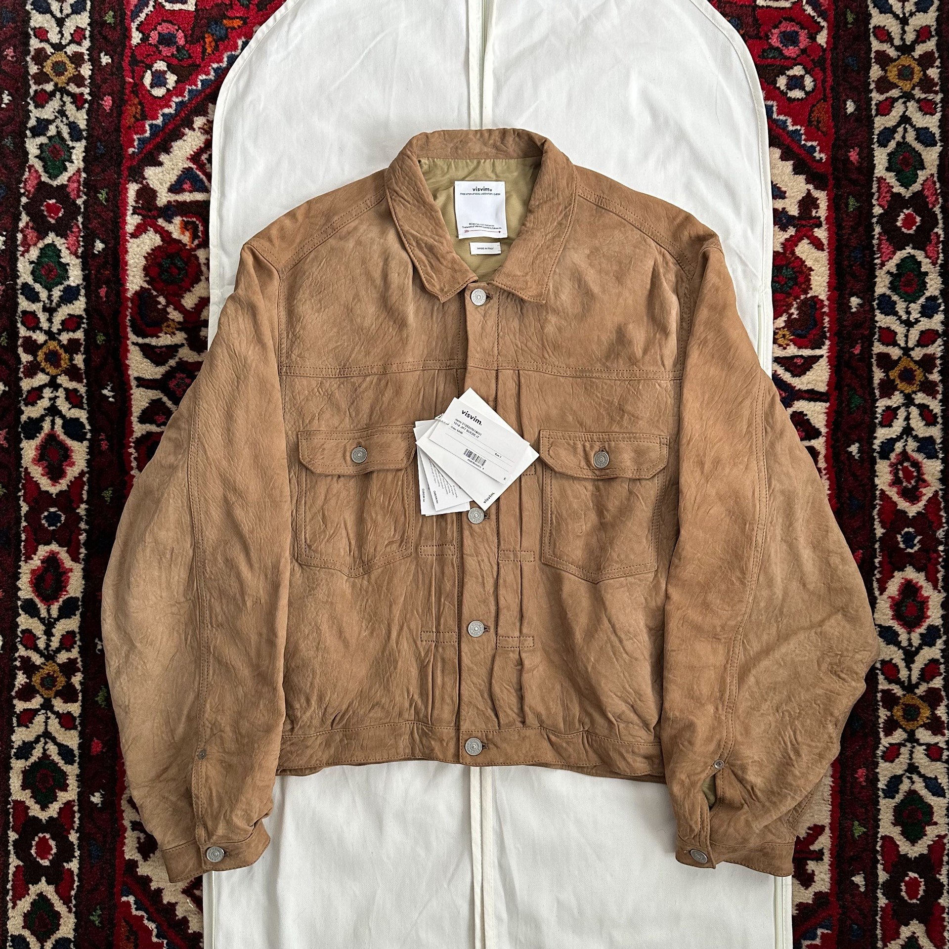 visvim 25AW 101X JKT SUEDE IT