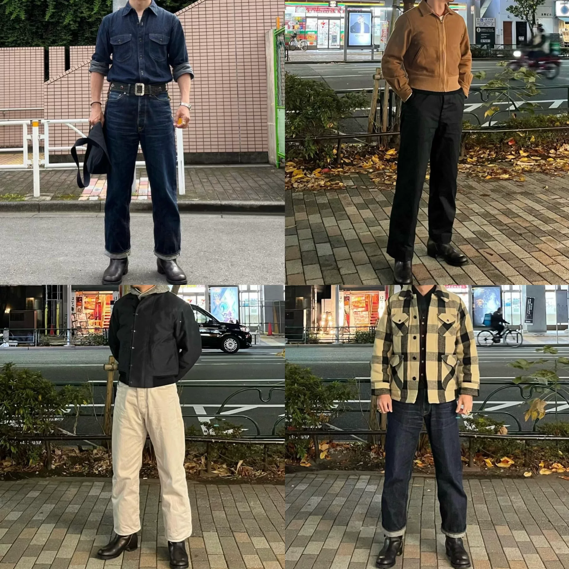 TWC Horsehide Engineer Boots — back