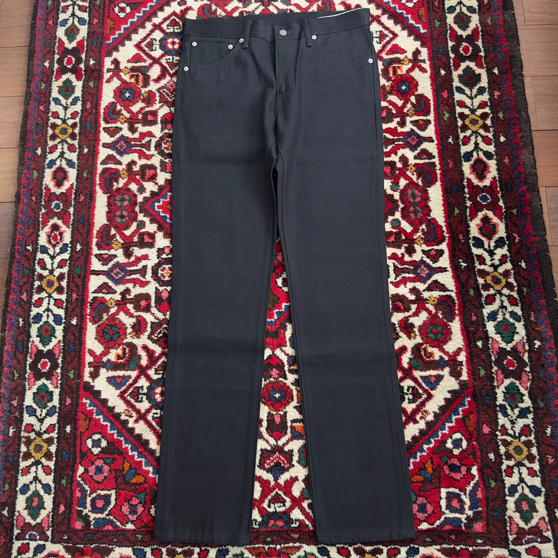 visvim 16aw 04 CMYK Black Jeans