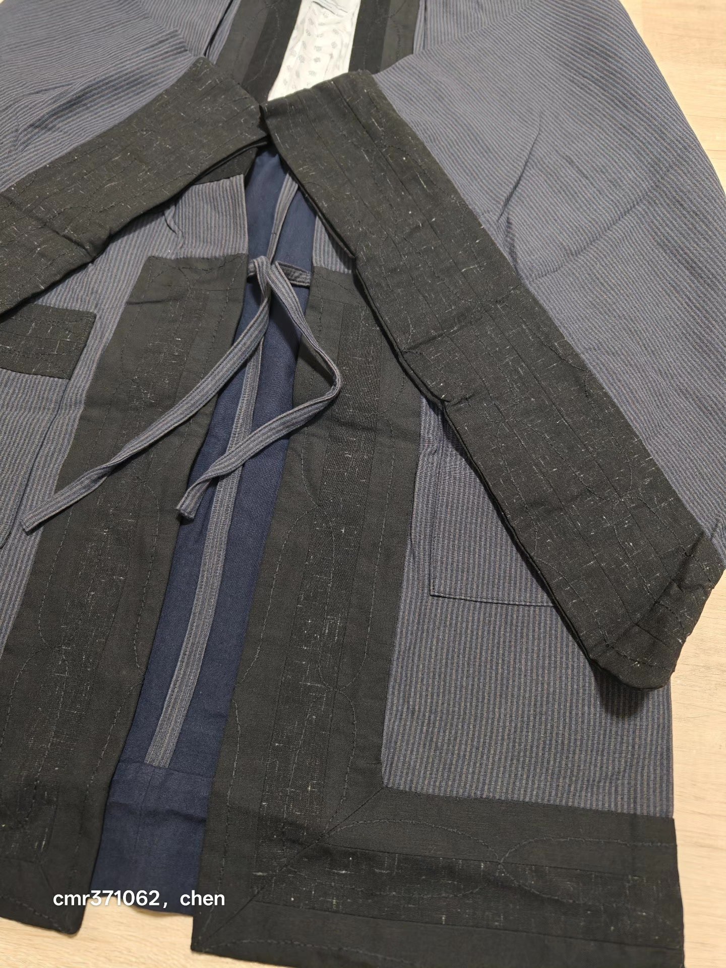 visvim 17ss rokushaku kanban coat — detail