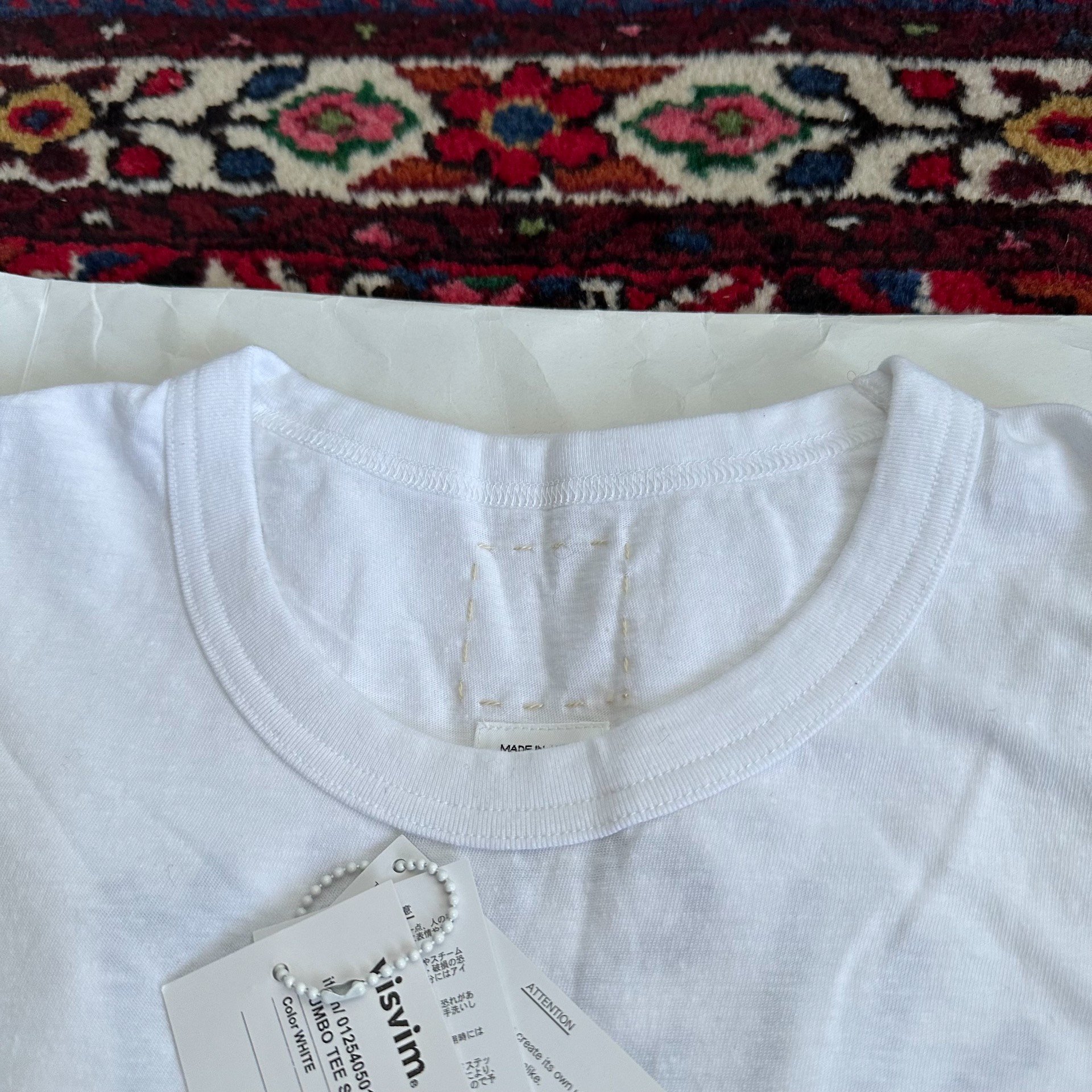 Visvim 25AW Spot Jumbo S/S Tee — front