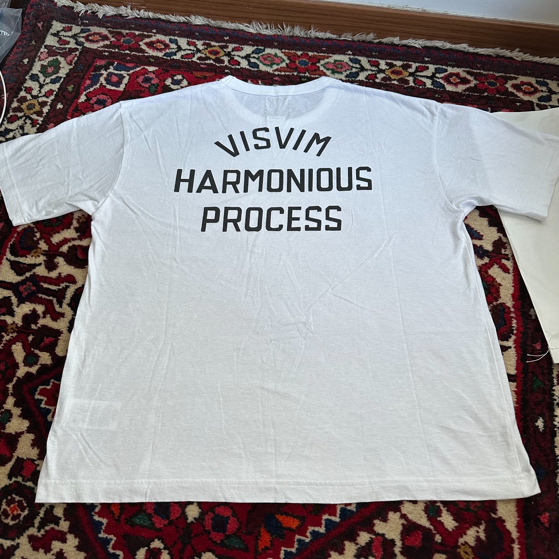 Visvim 25AW Spot Jumbo S/S Tee — label