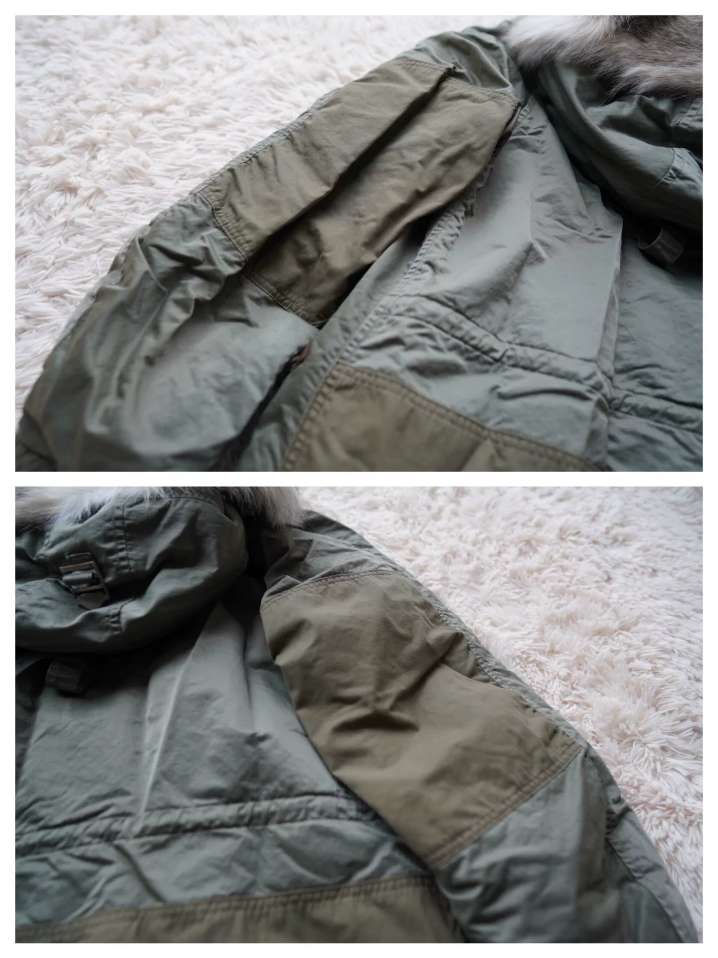 visvim valdez 17aw down coat — back