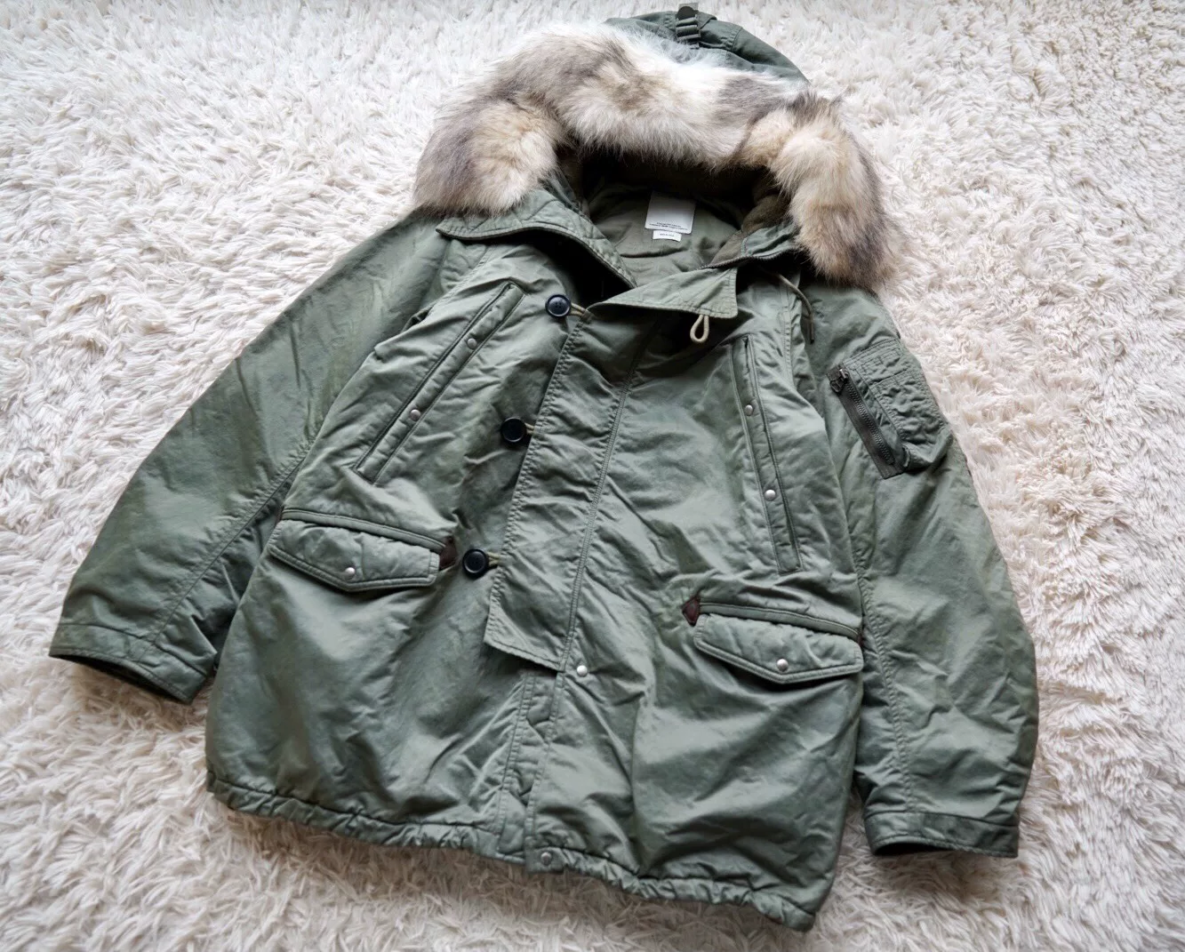 visvim valdez 17aw down coat