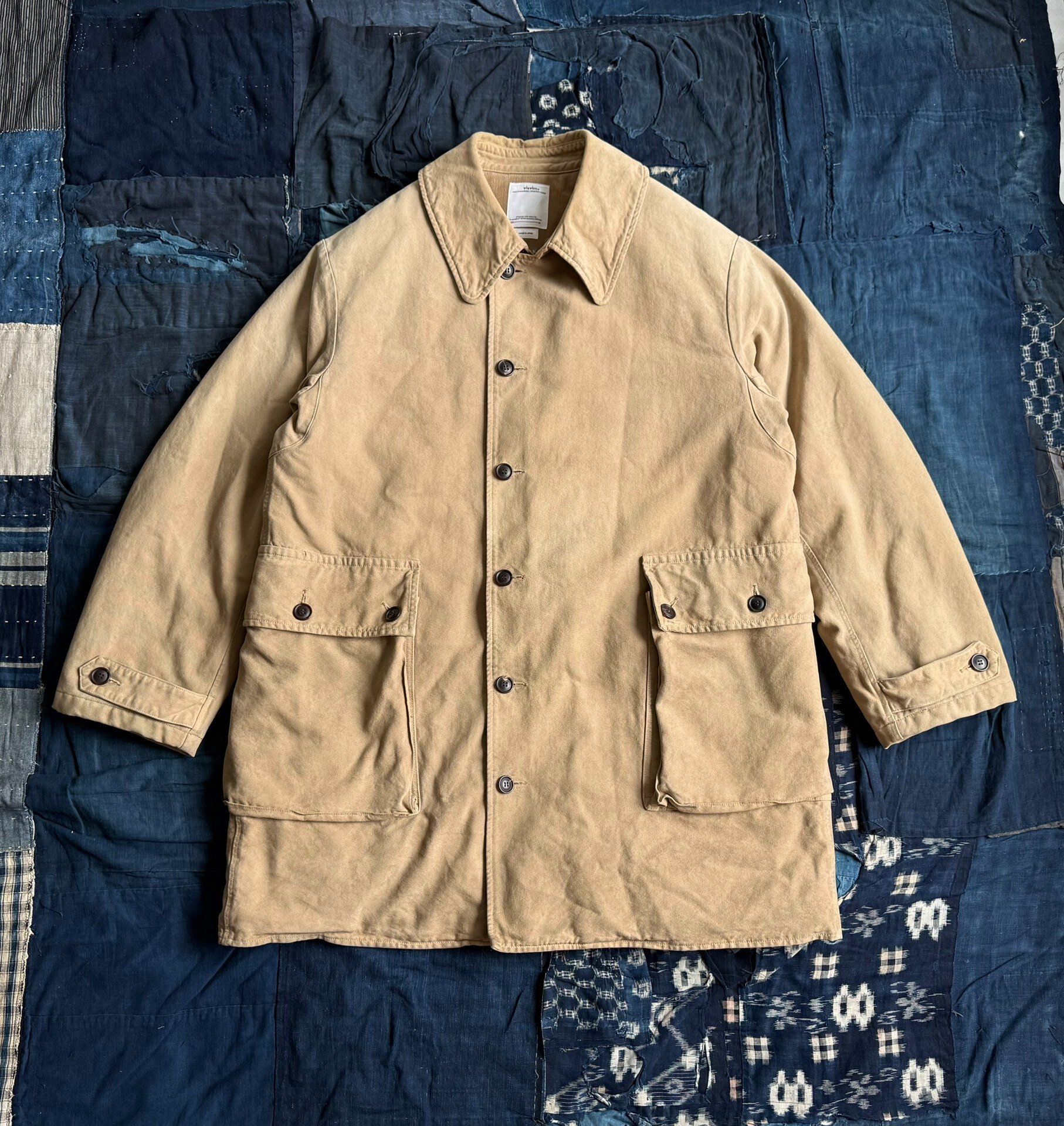 VISVIM 22AW WINFIELD SHEARLING COAT