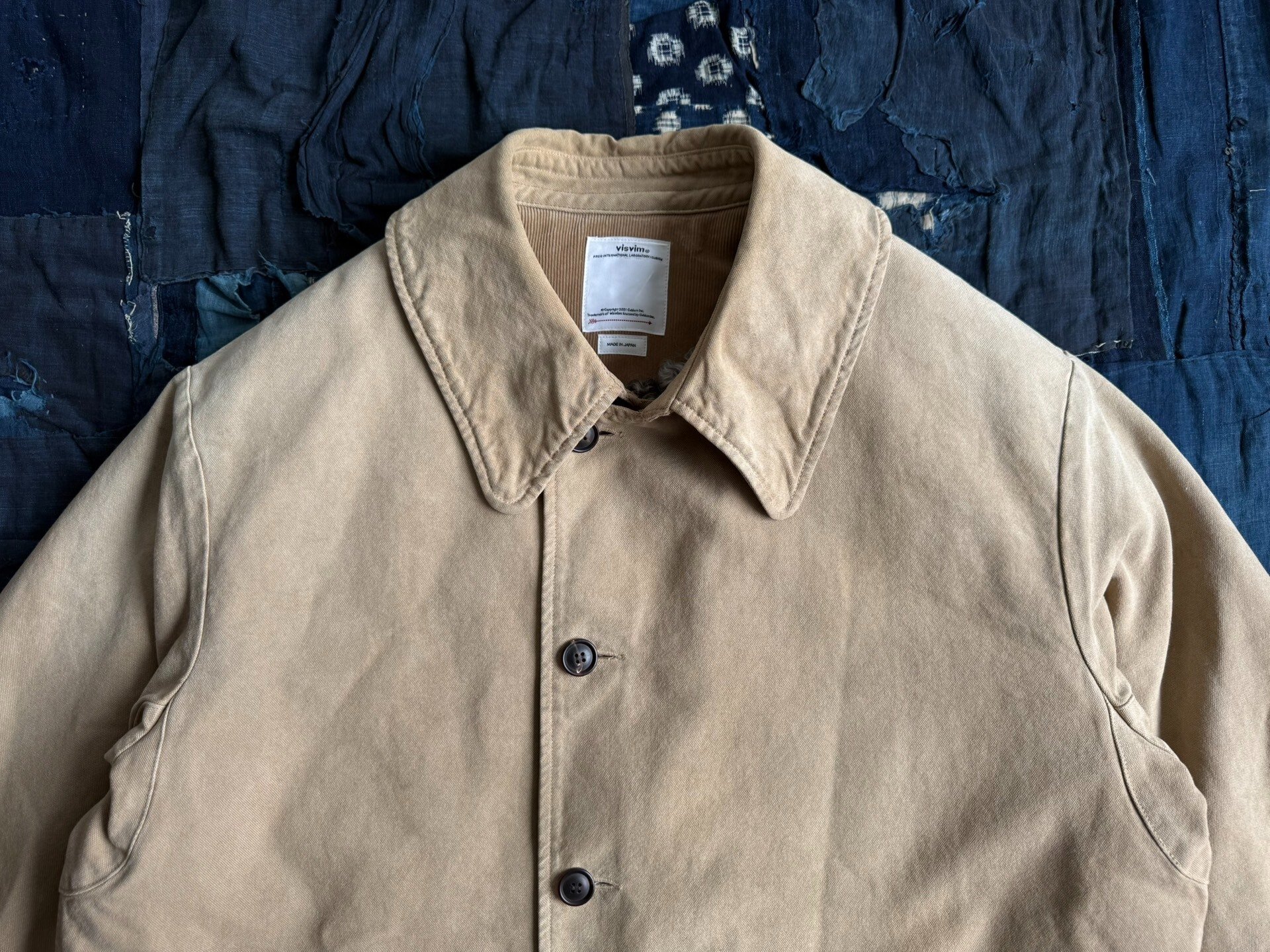 VISVIM 22AW WINFIELD SHEARLING COAT — back