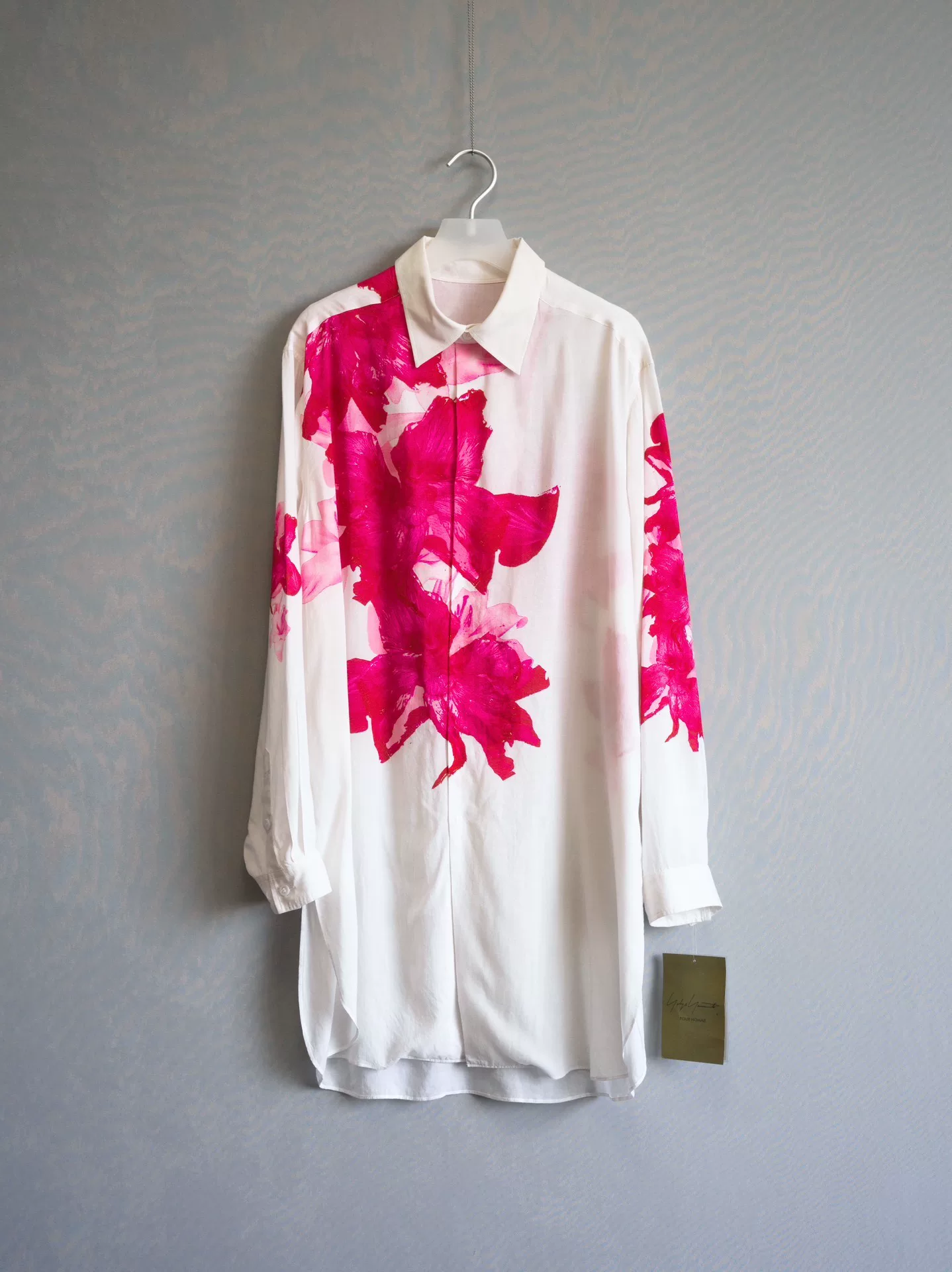 Yohji Yamamoto 24AW Pink Lily Shirt