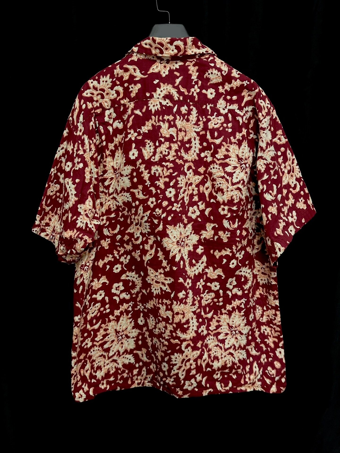 Yohji Yamamoto 06SS Discharge Flower Shirt — front