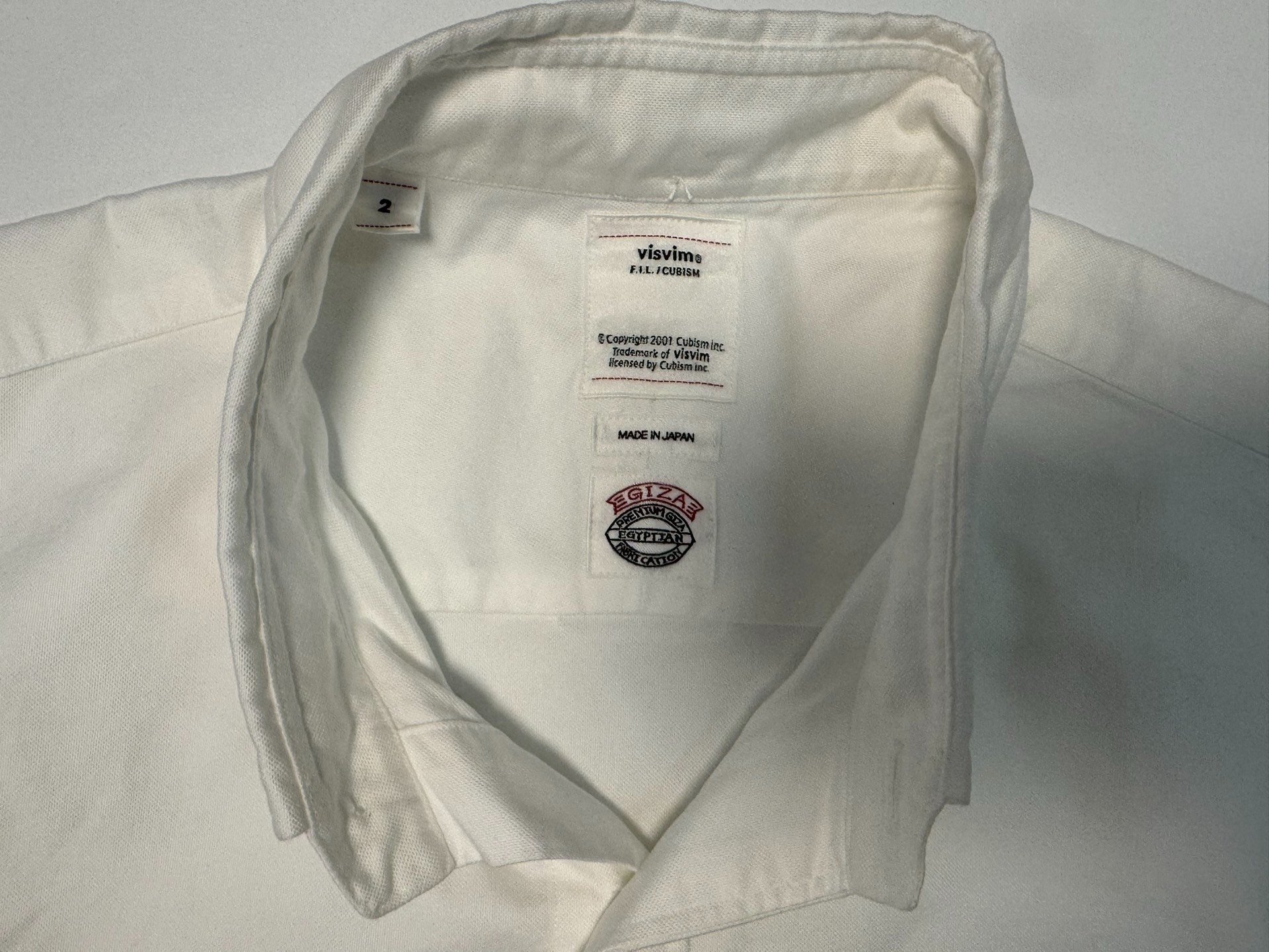 VISVIM 18SS V+V 5-NATION SHIRT — back