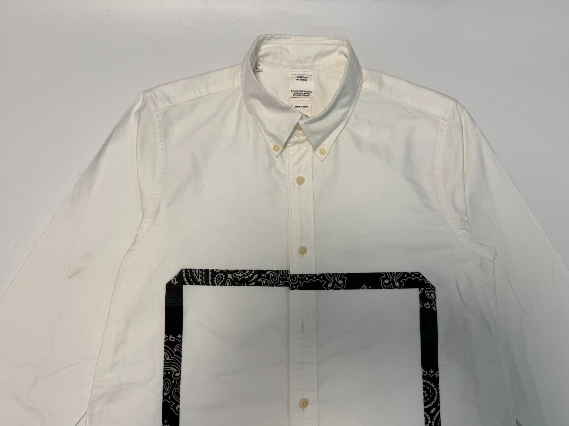 VISVIM 18SS V+V 5-NATION SHIRT — detail