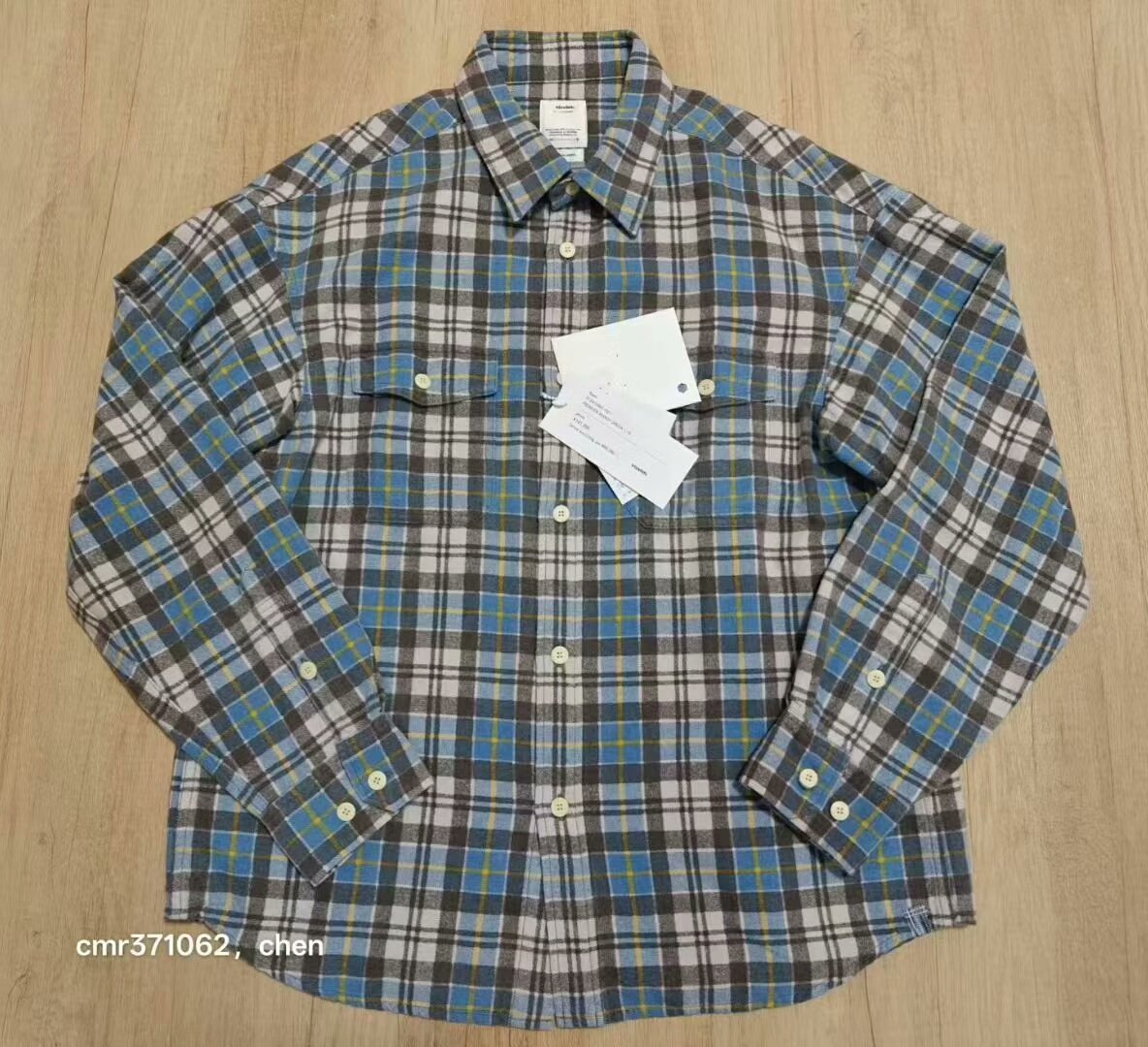 VISVIM 24SS PIONEER KHADI CHECK L/S