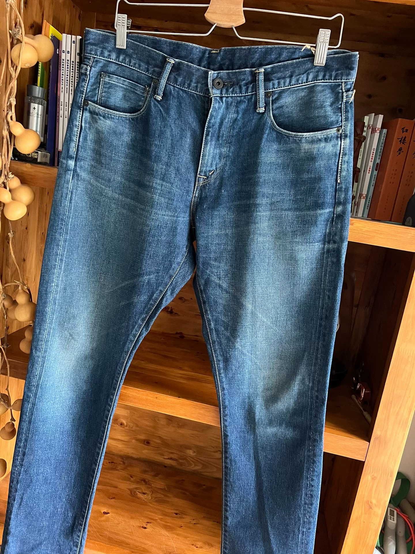 Kuro Japanese Selvedge Talon Denim Jeans — detail