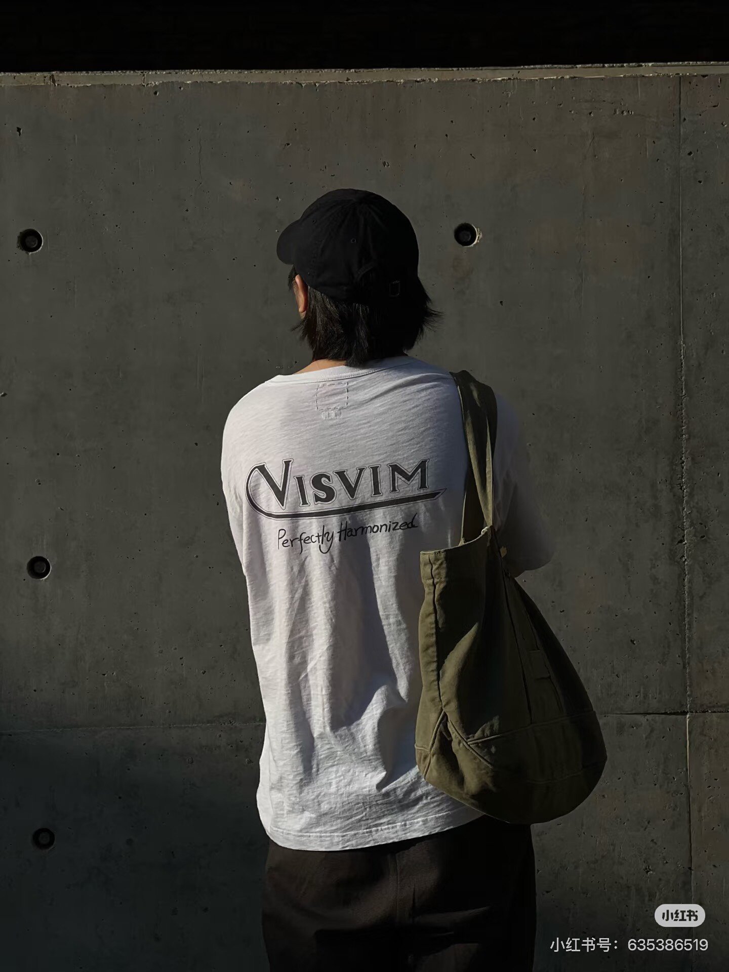 Visvim P.H.V. S/S Tee 24SS — label