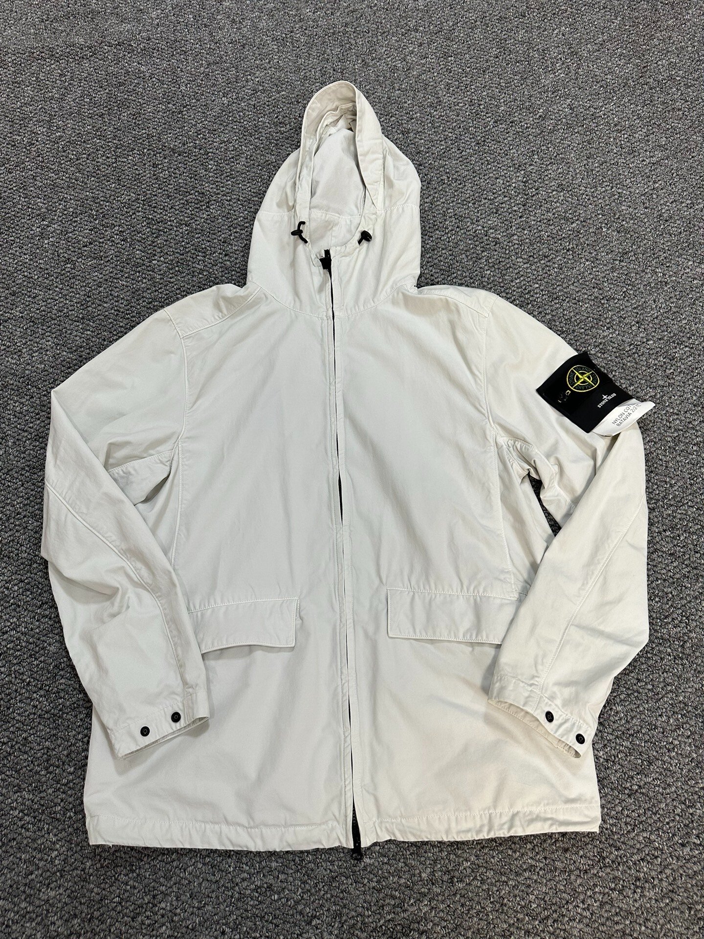 Stone Island Nylon Cotton Blend Jacket