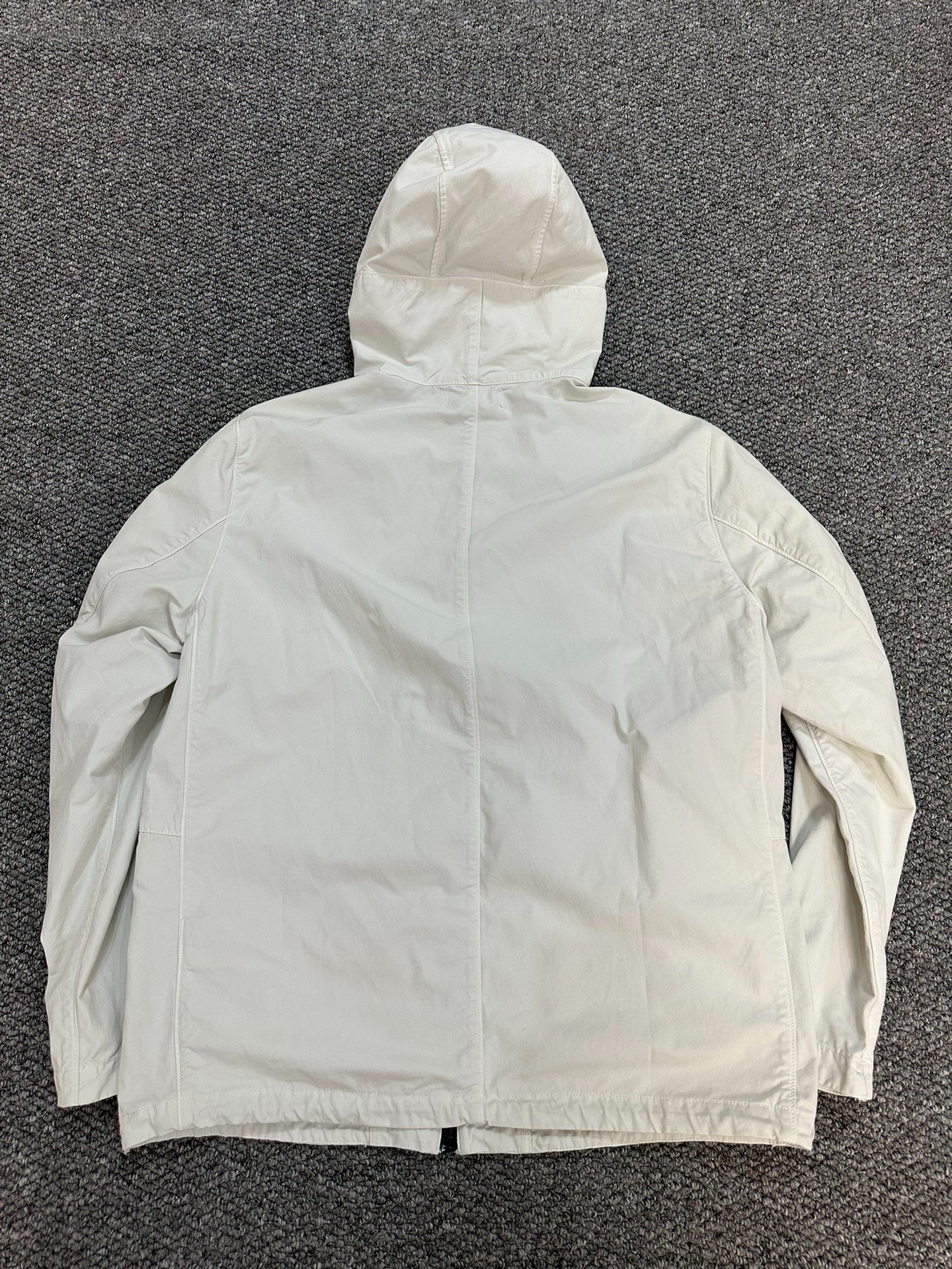 Stone Island Nylon Cotton Blend Jacket — back