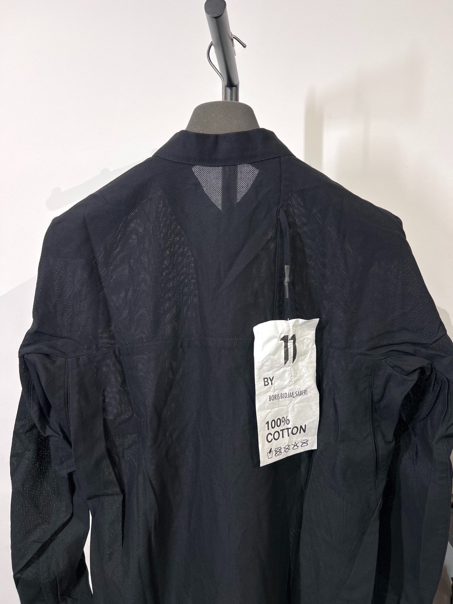 Boris Bidjan Saberi 11by BBS S2 Shirt Jacket — back