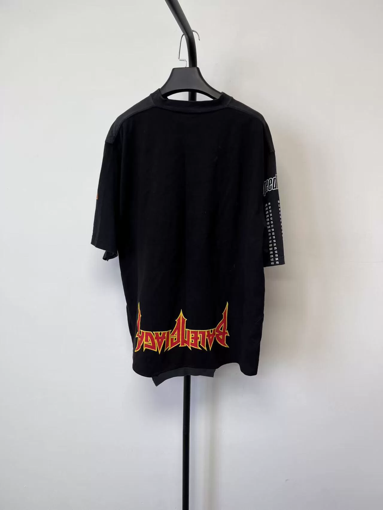 Balenciaga Speed Hunters Print Inverted T-shirt — front