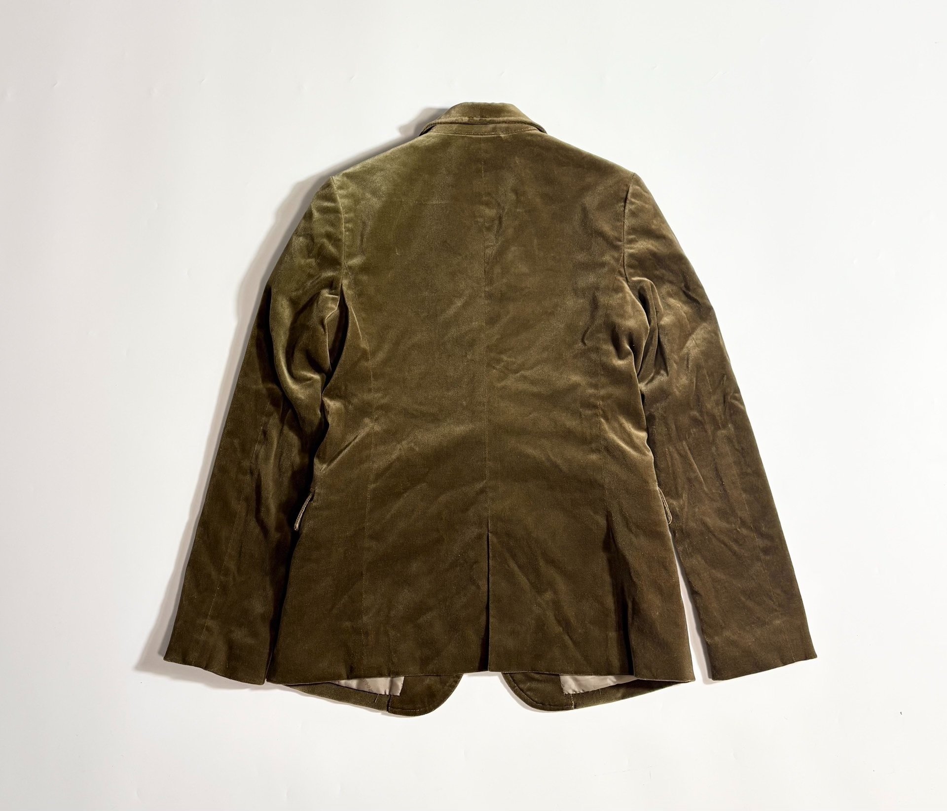 Sophnet Brown Velvet Blazer — front