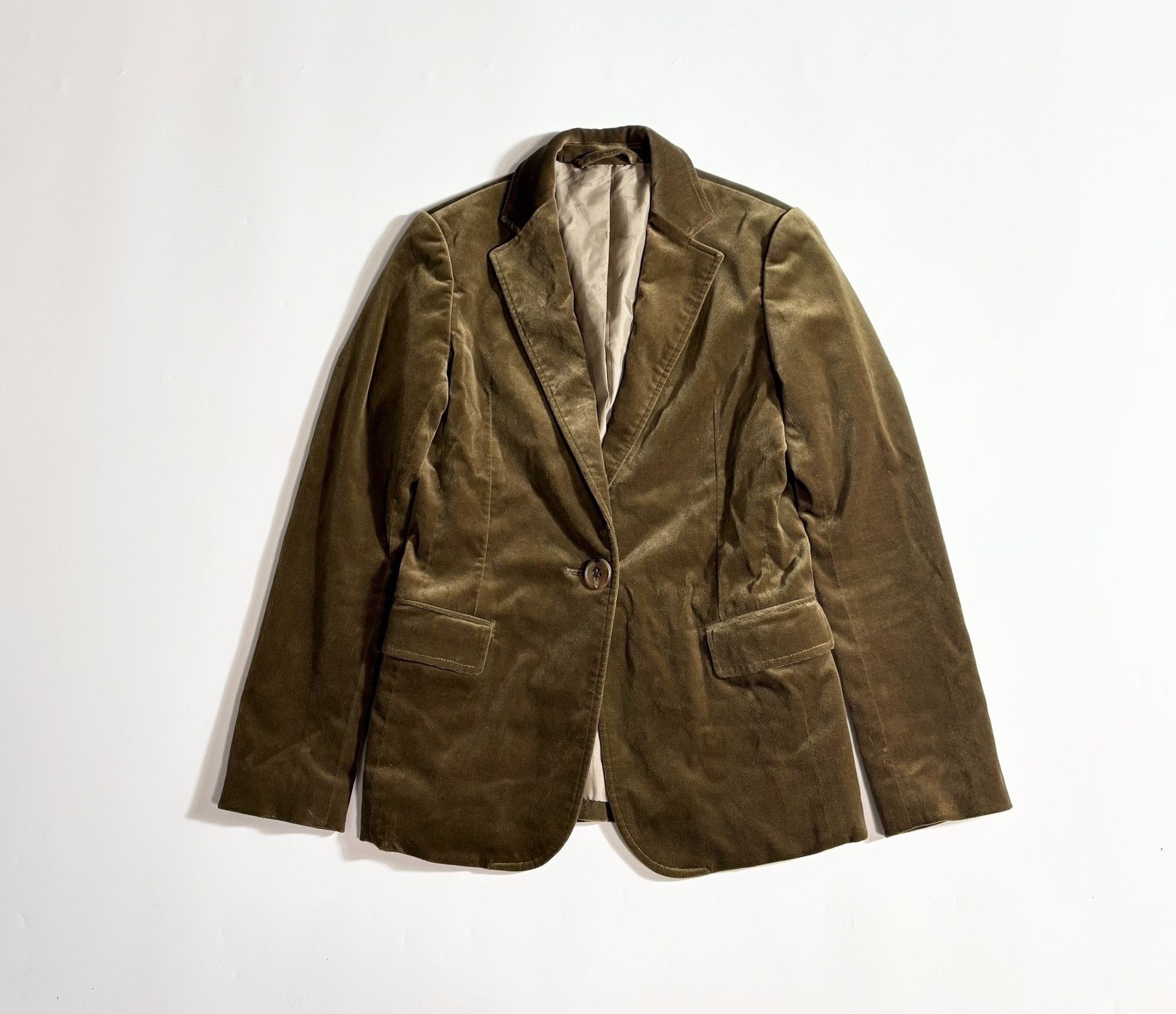 Sophnet Brown Velvet Blazer