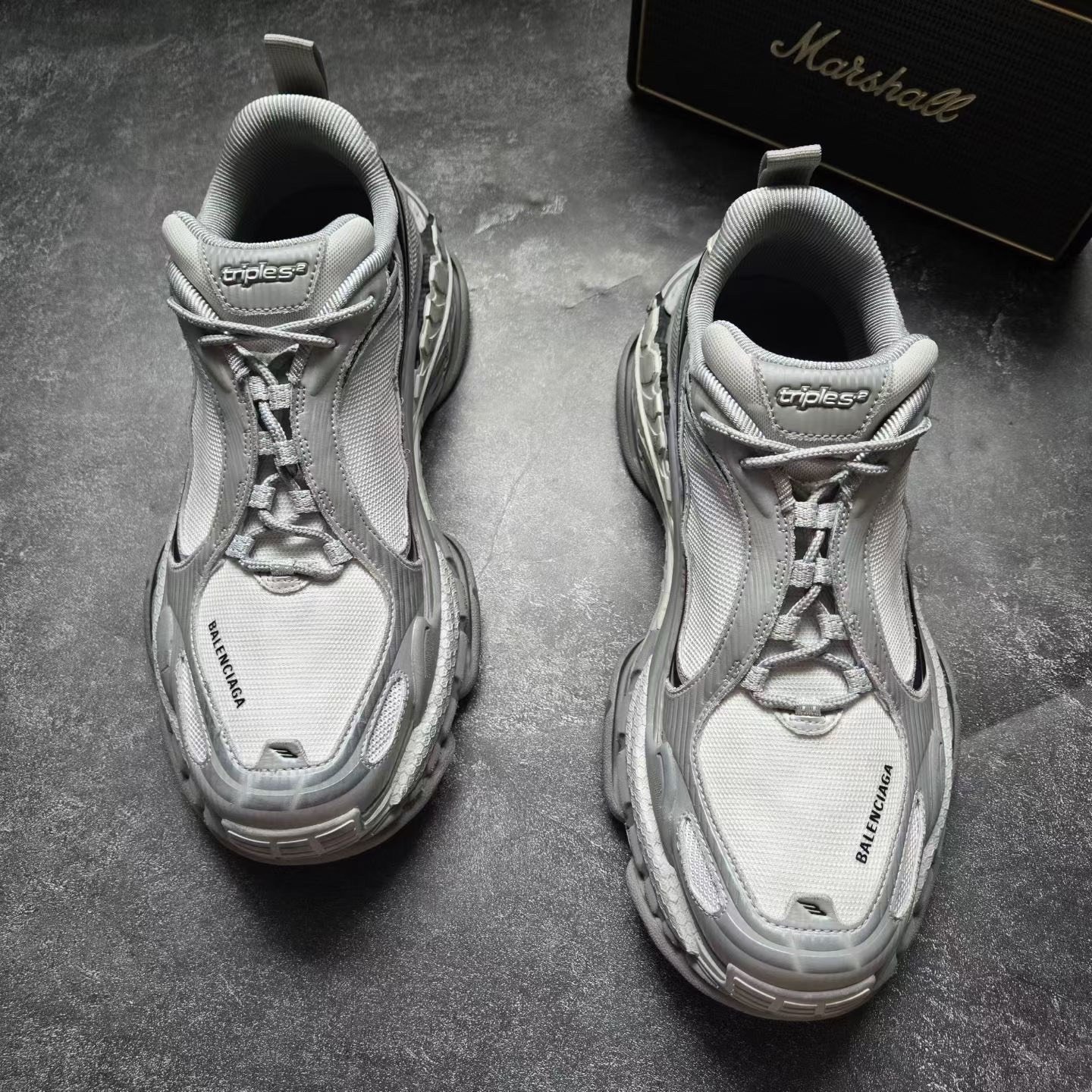 Balenciaga Triple S2.0 Gray White — front