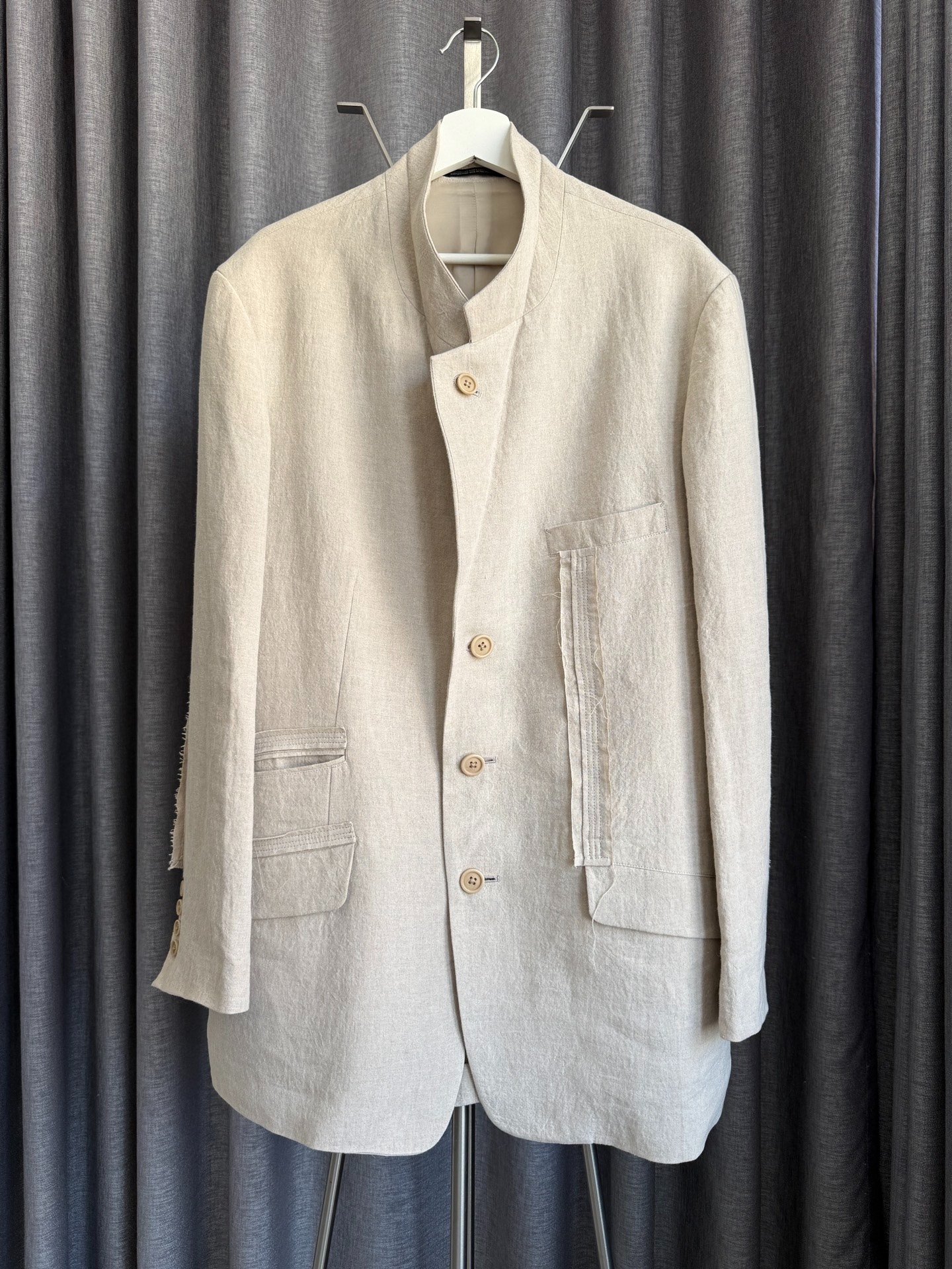 Yohji Yamamoto Y's Men's Linen Blazer