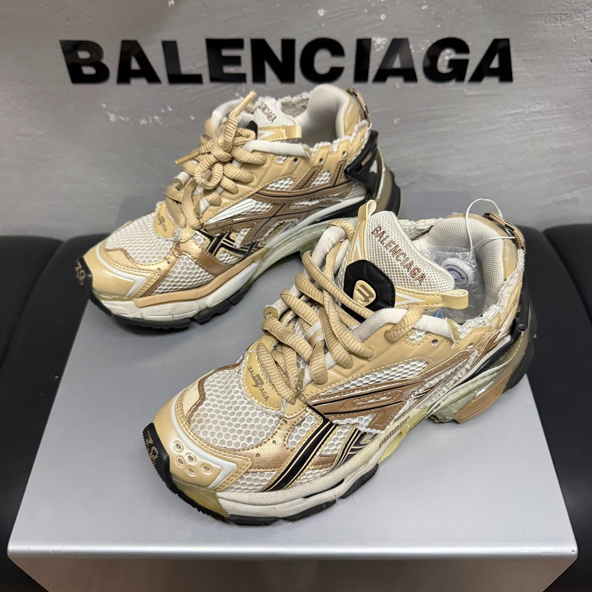 Balenciaga Runner Distressed Dad Shoes