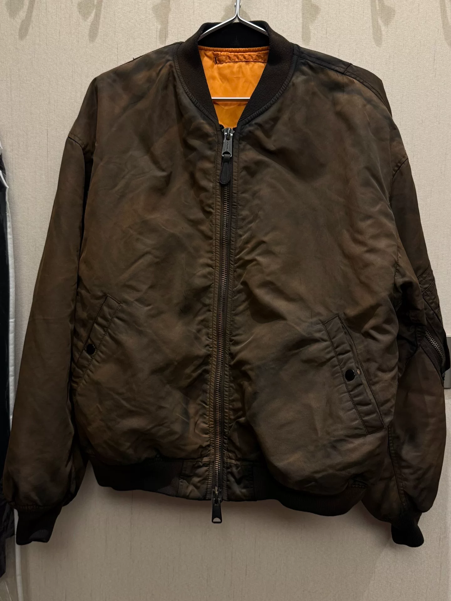 J.S.Homestead Darkly MA-1 Jacket