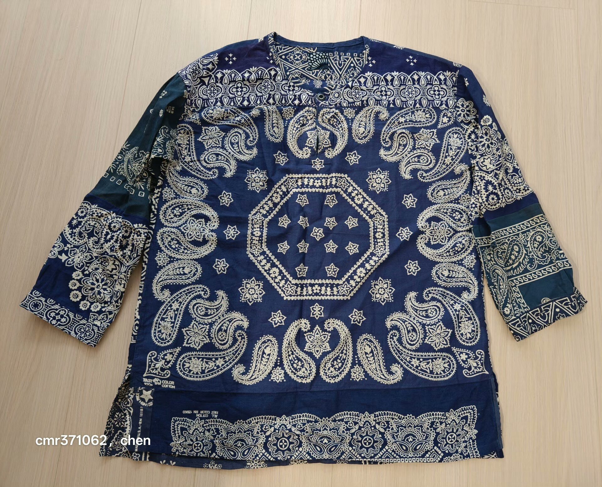 visvim 16AW Vintage Bandana Tunic