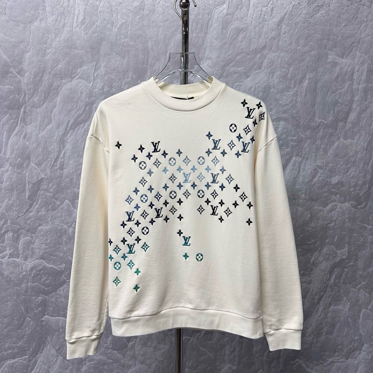 Louis Vuitton SS24 Gradient Logo Crewneck Sweatshirt