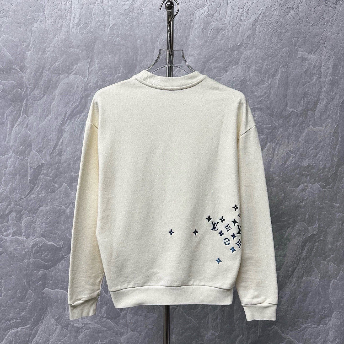 Louis Vuitton SS24 Gradient Logo Crewneck Sweatshirt — back