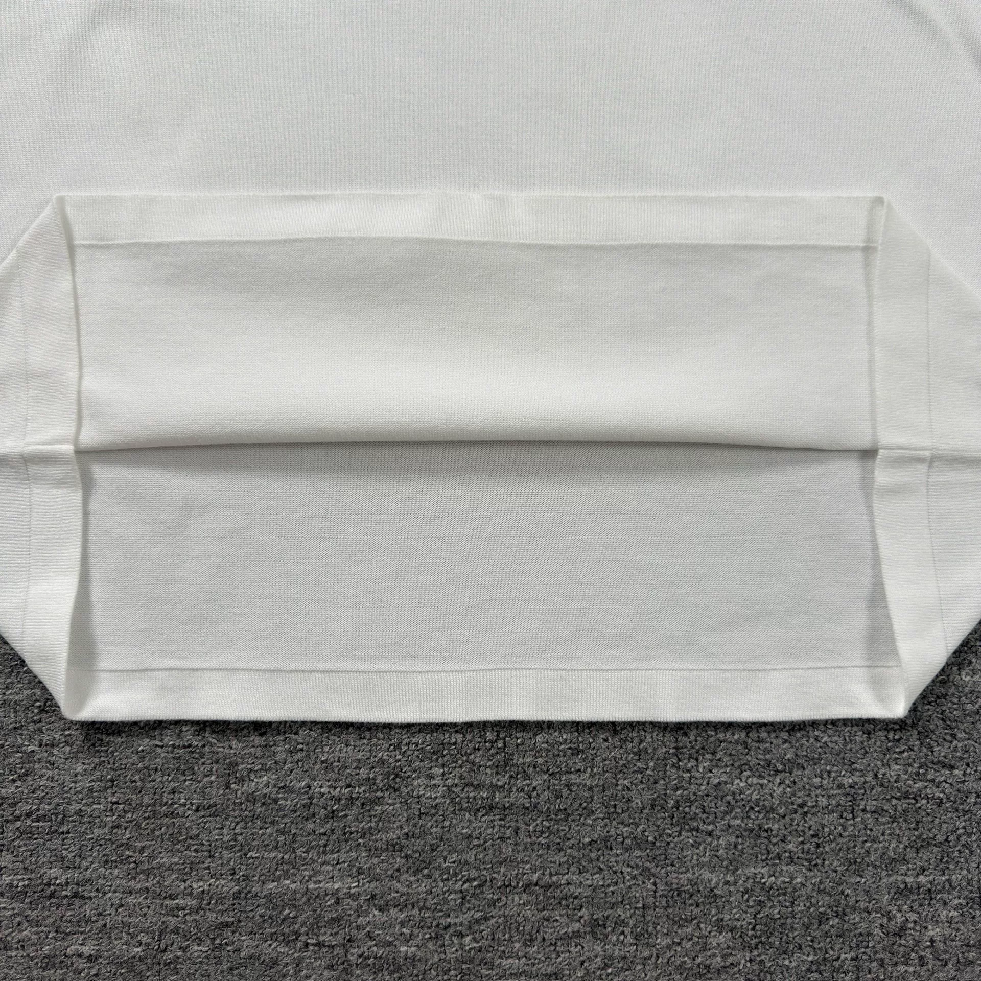 Louis Vuitton White Tiger Stripe Short-Sleeve Tee — detail