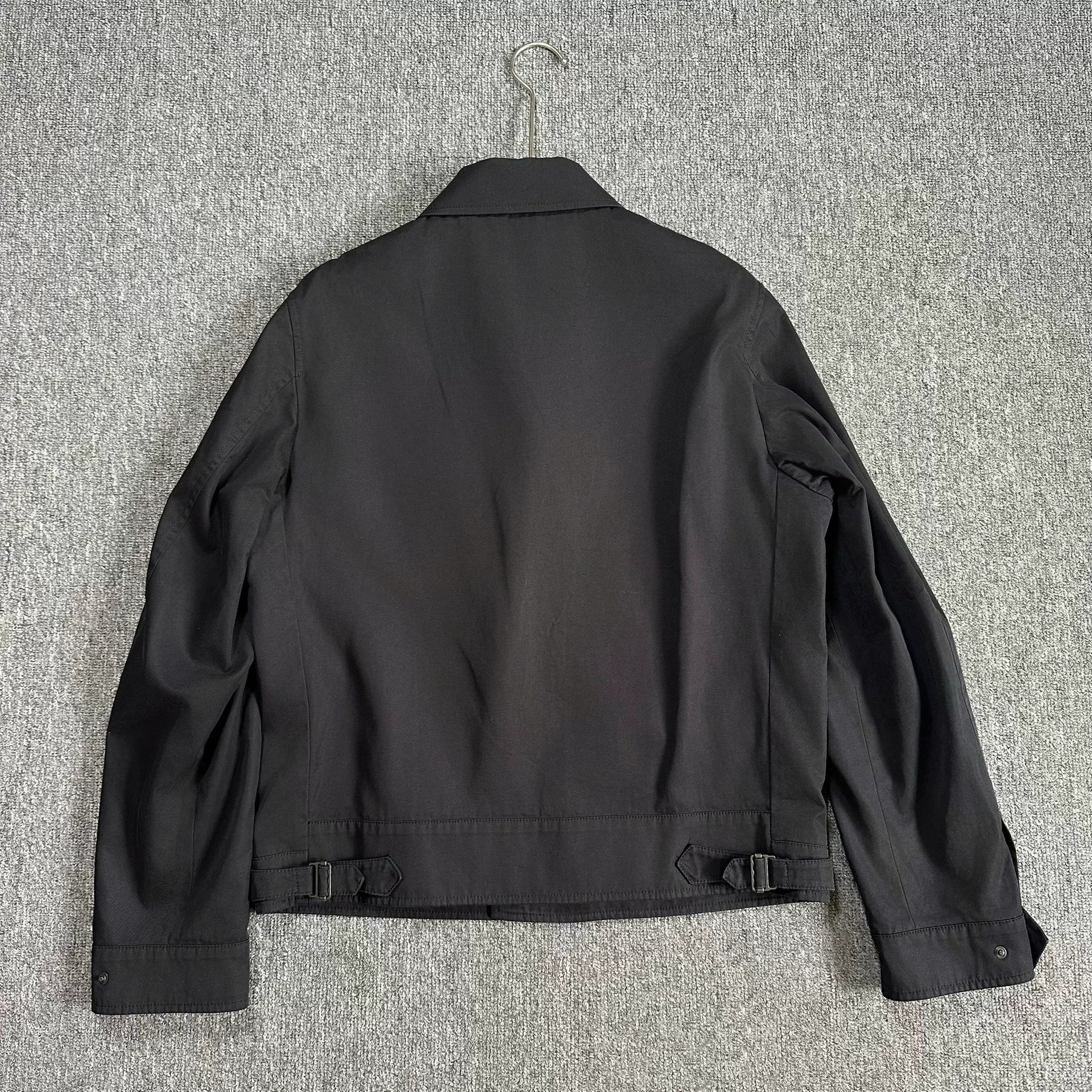 Alexander McQueen Embroidered Motorcycle Jacket — back