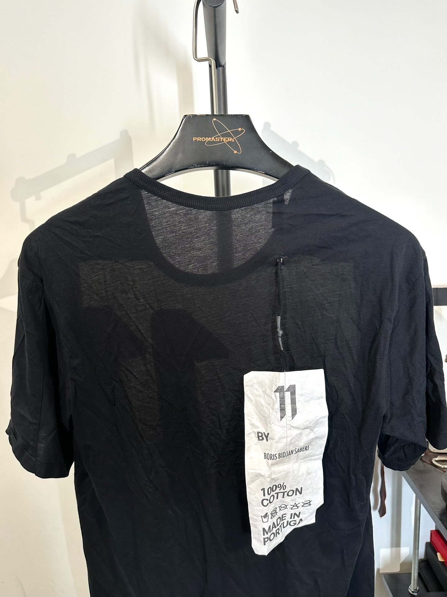 Boris Bidjan Saberi 11by bbs Nylon Patchwork T-shirt — detail