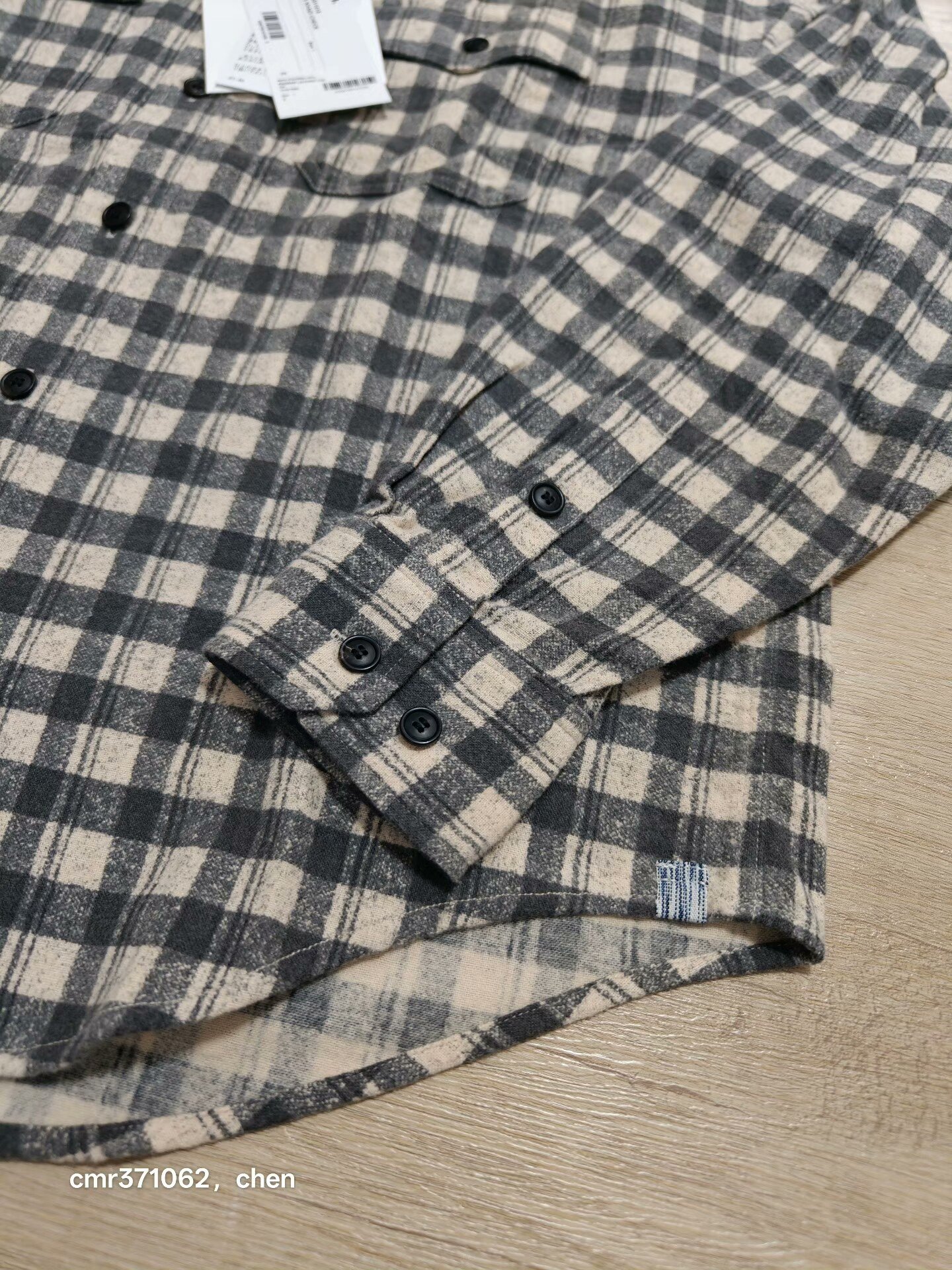 visvim 22AW Pioneer Khadi Check — back
