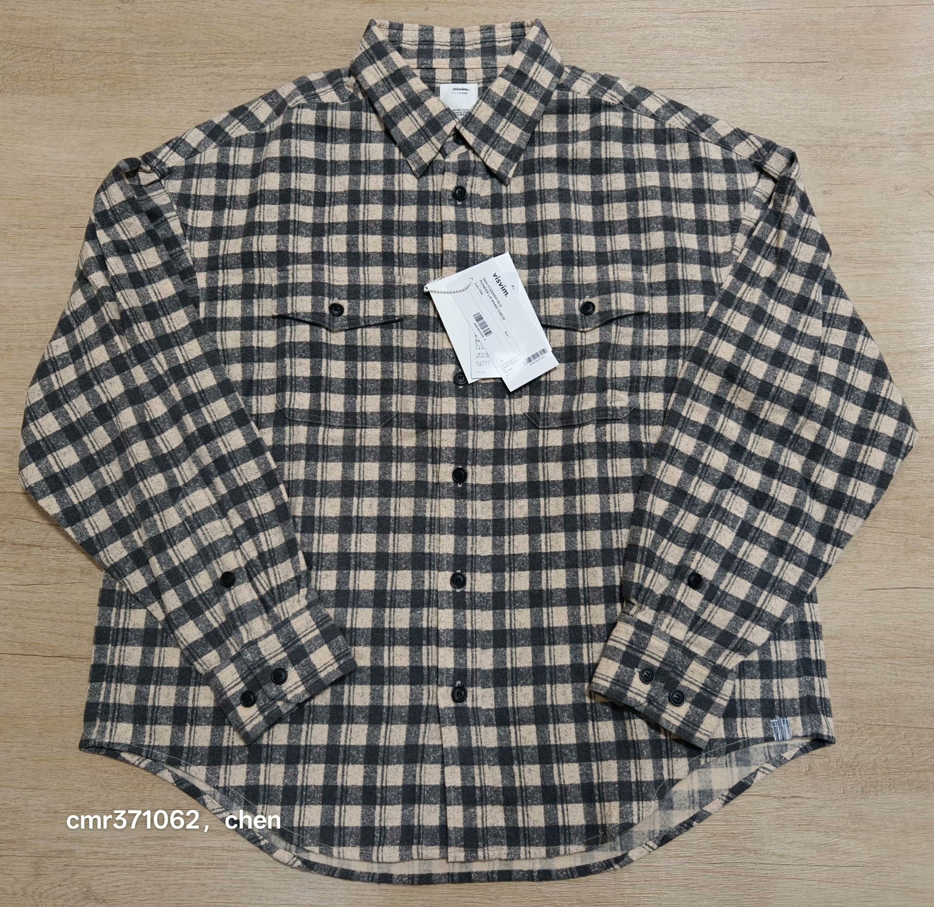 visvim 22AW Pioneer Khadi Check