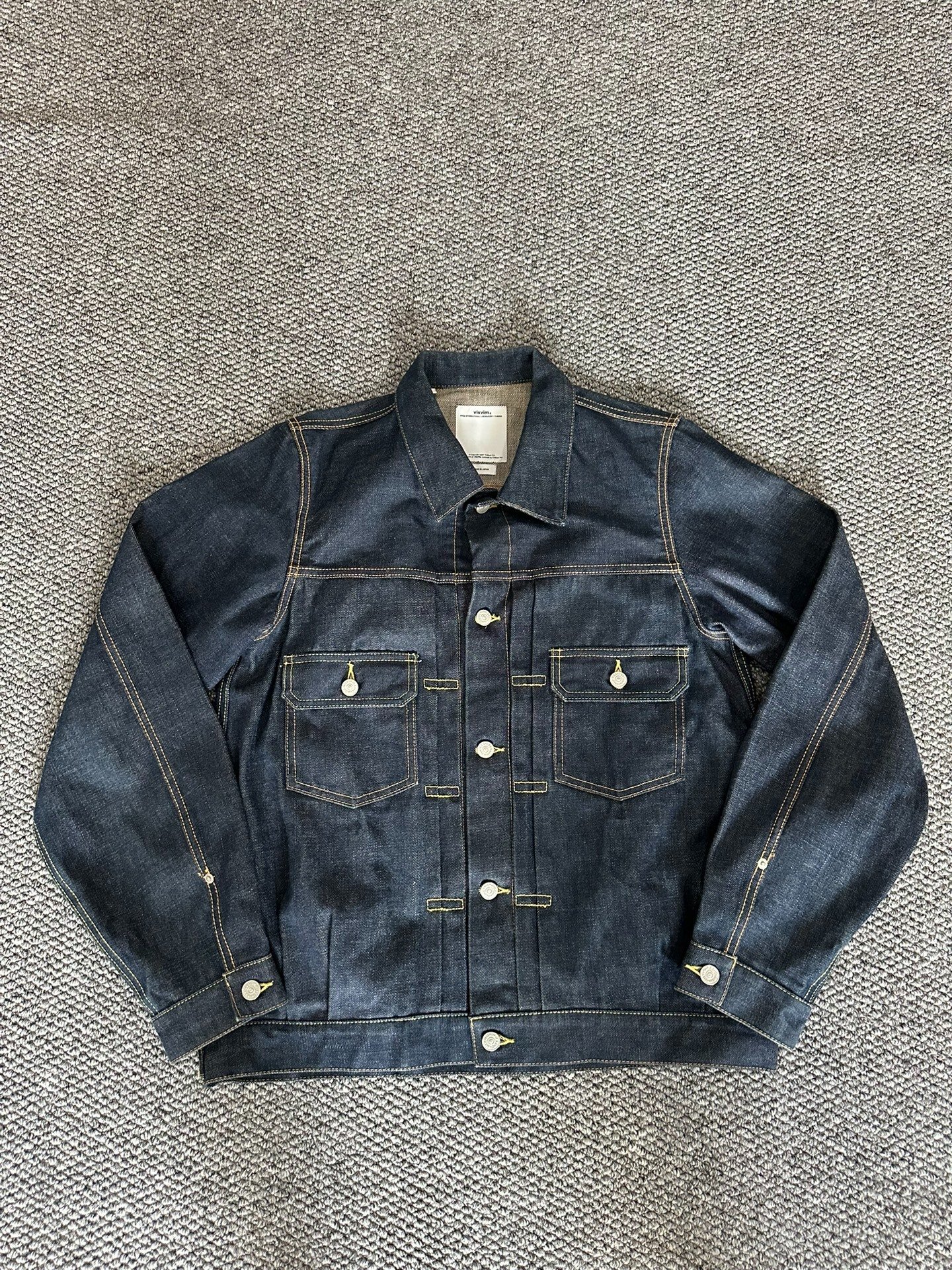 visvim Raw Denim 101 Jacket