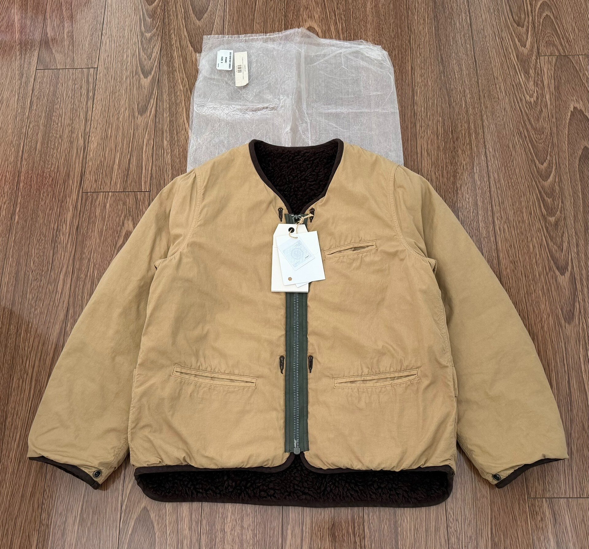 VISVIM C/D LINER JKT IRIS CONTRARY DEPT