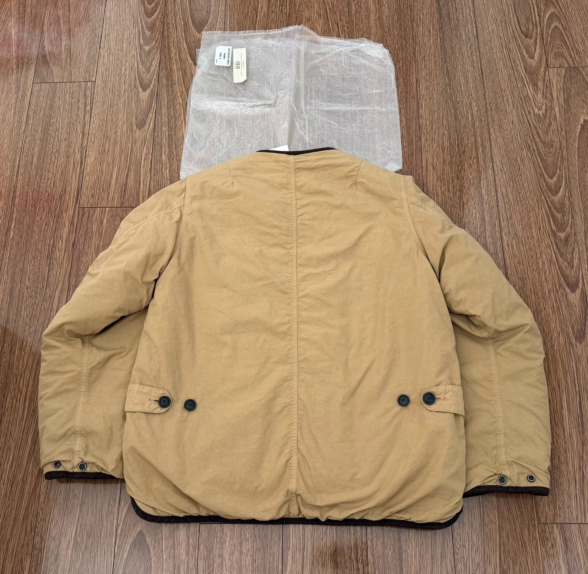 VISVIM C/D LINER JKT IRIS CONTRARY DEPT — front