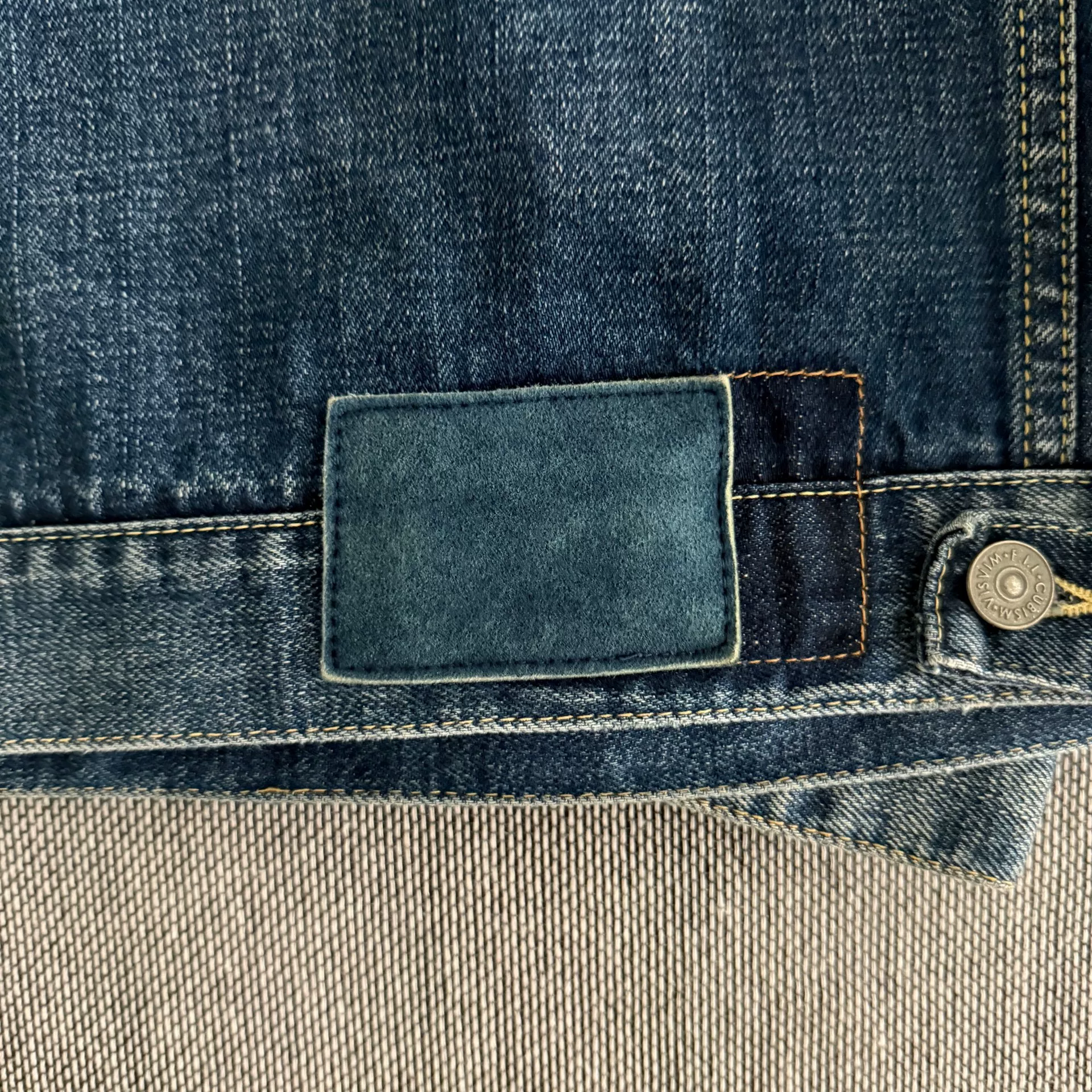 Visvim 101 Type 2 Denim Jacket 16aw — detail