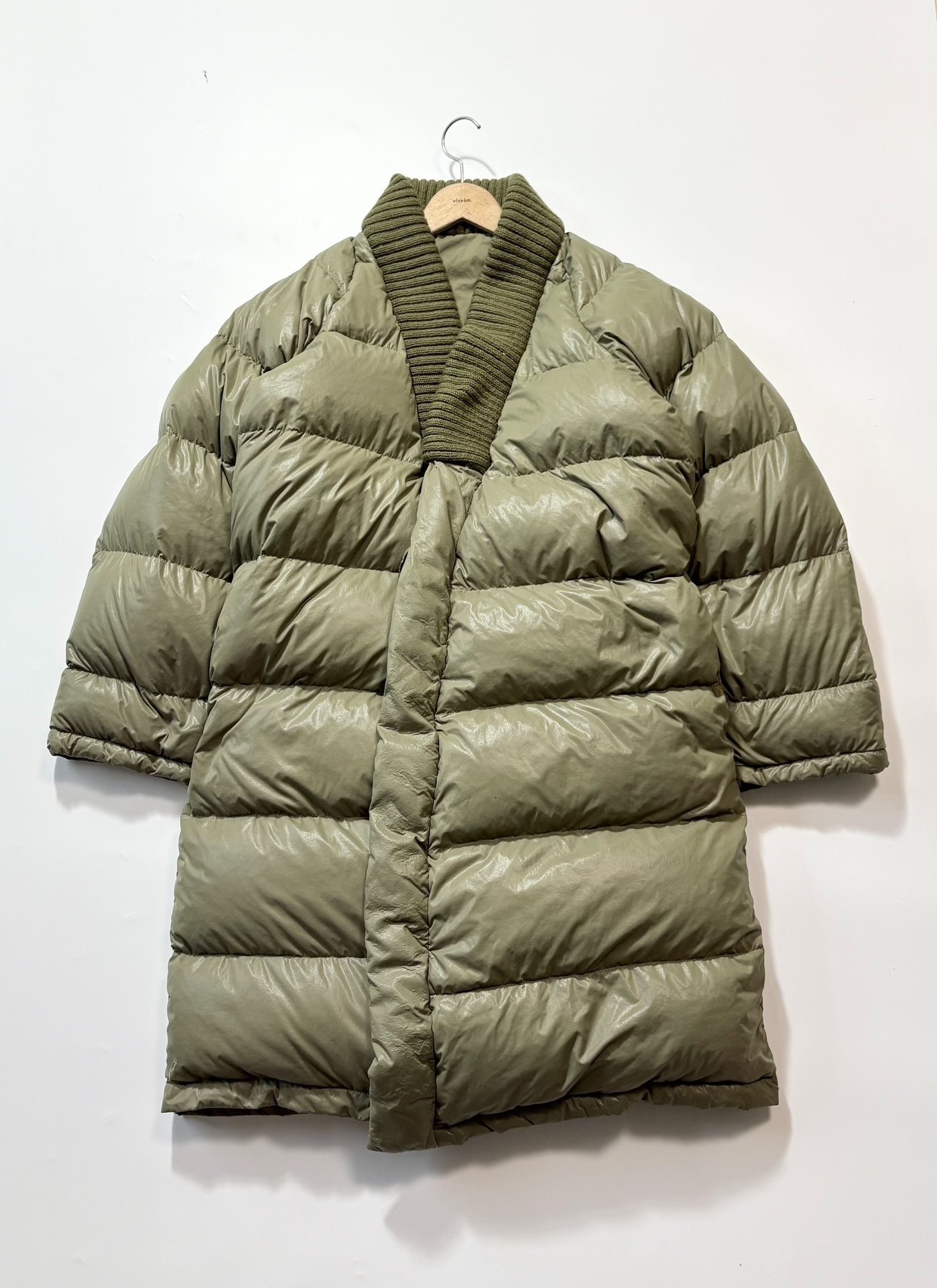 VISVIM Yukata Down Mud-Dyed Robe
