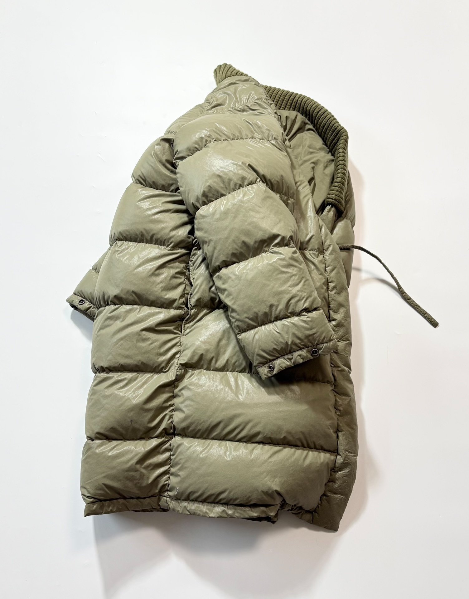 VISVIM Yukata Down Mud-Dyed Robe — detail