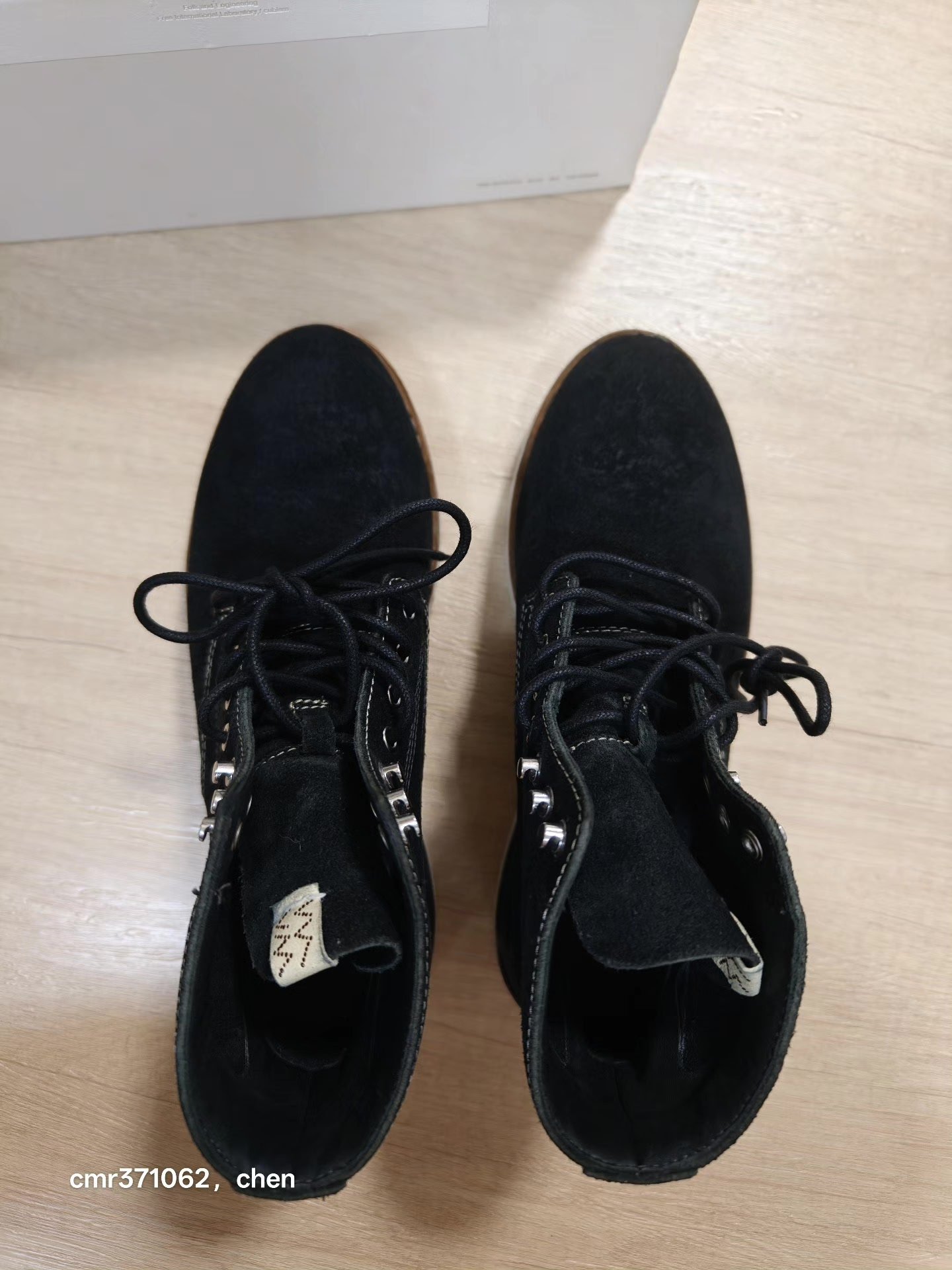VISVIM 20SS VIRGIL BOOTS FOLK — label