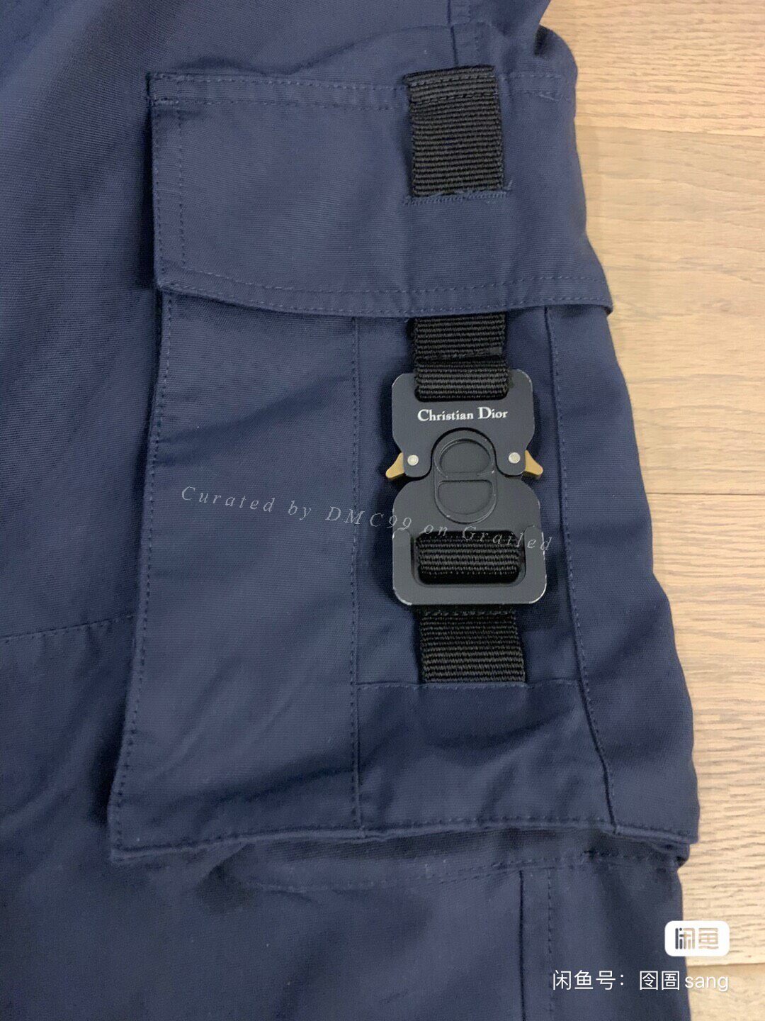 Dior x Alyx Cargo Tech Pants — detail